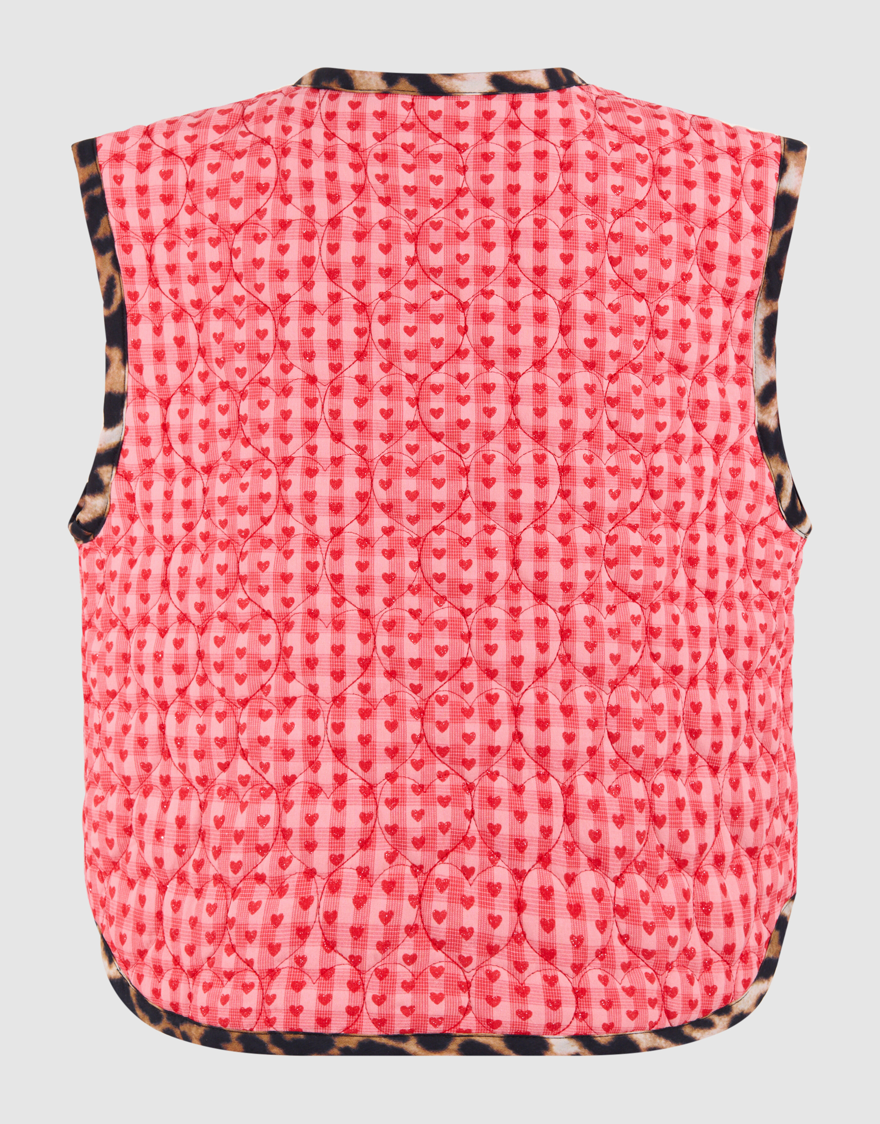 Gesteppte Herz-Weste Rosa SHOEBY GIRLS