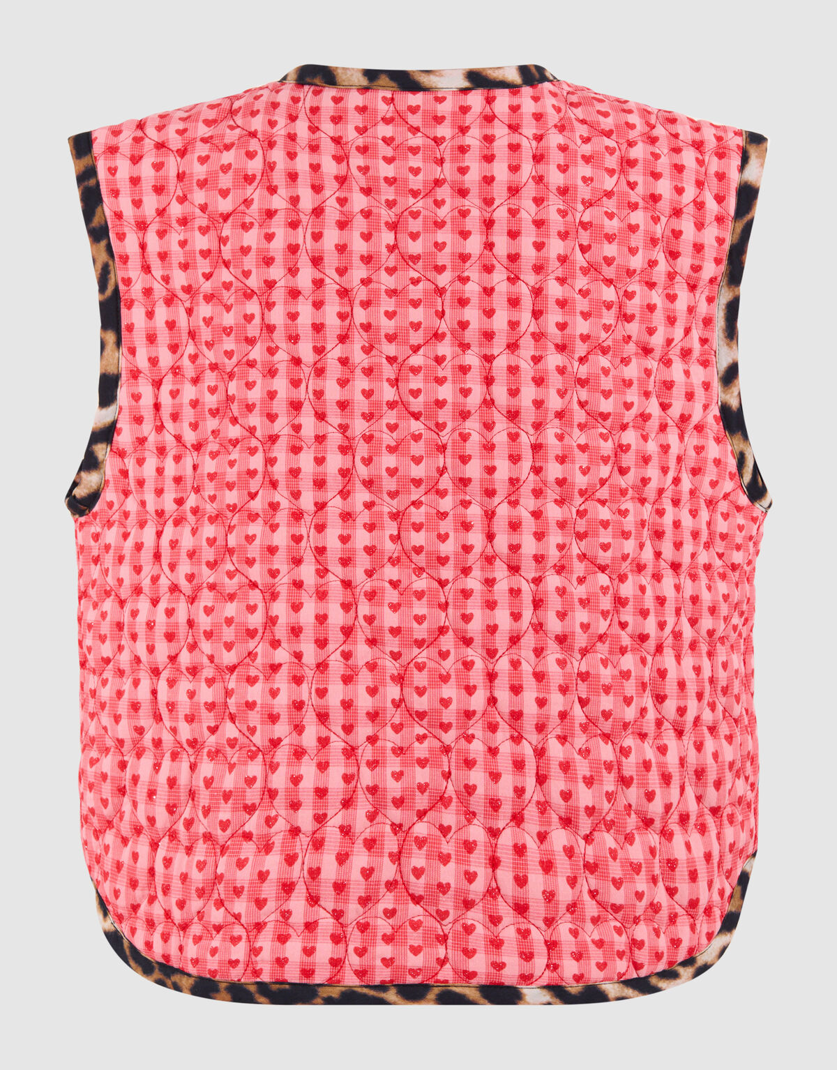 Gesteppte Herz-Weste Rosa SHOEBY GIRLS