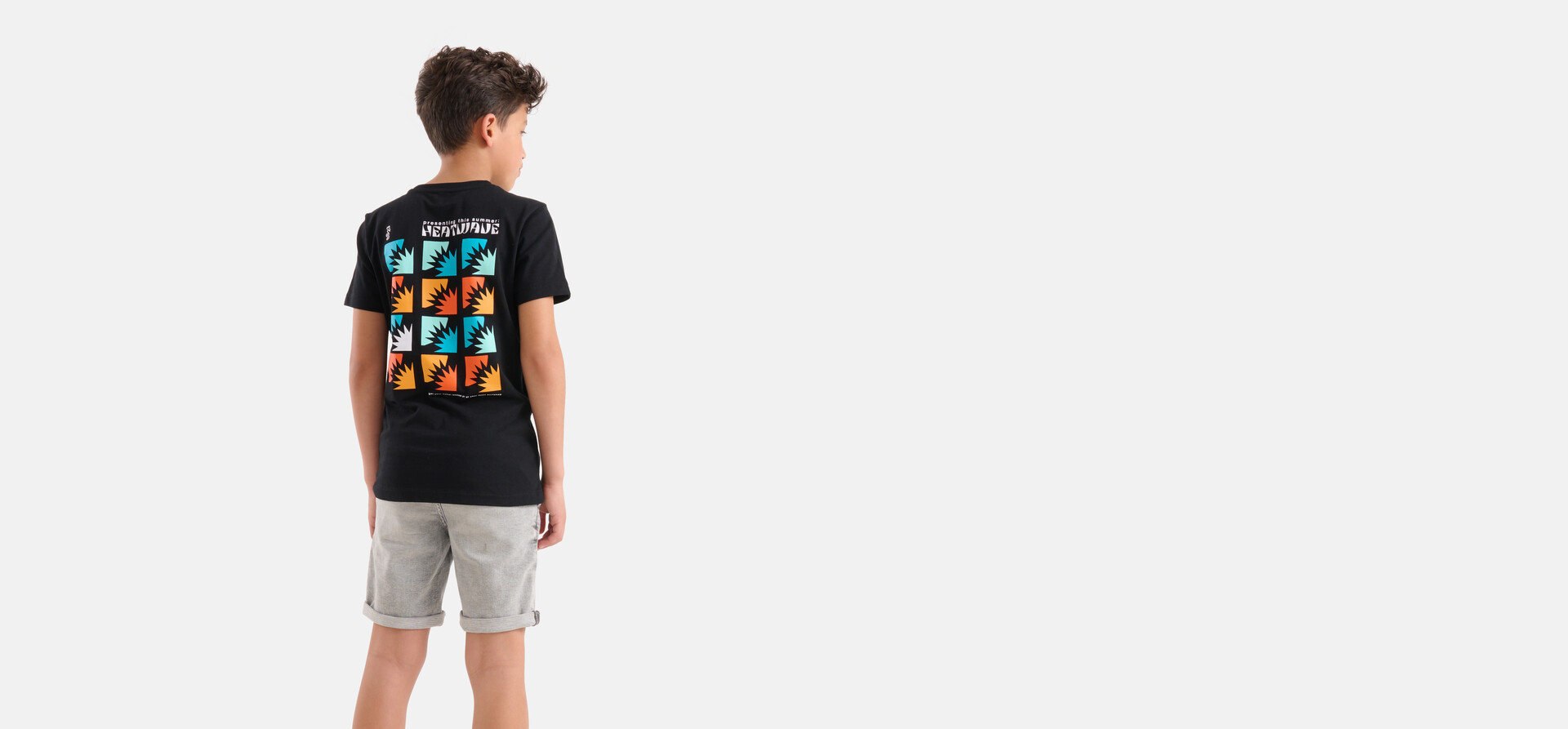 Print-T-Shirt Schwarz SHOEBY BOYS