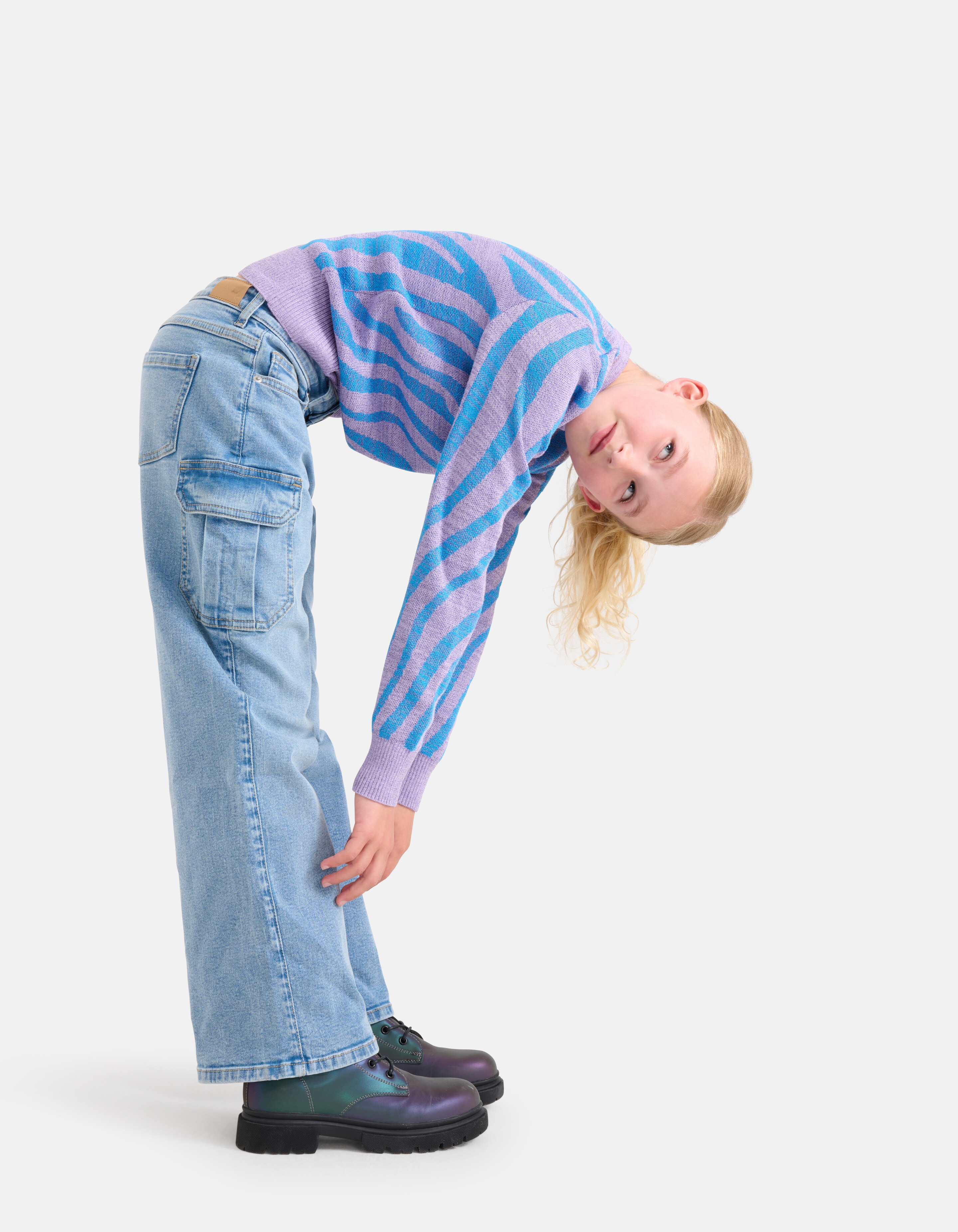 Cargo-Denim-Jeans Mediumstone SHOEBY GIRLS
