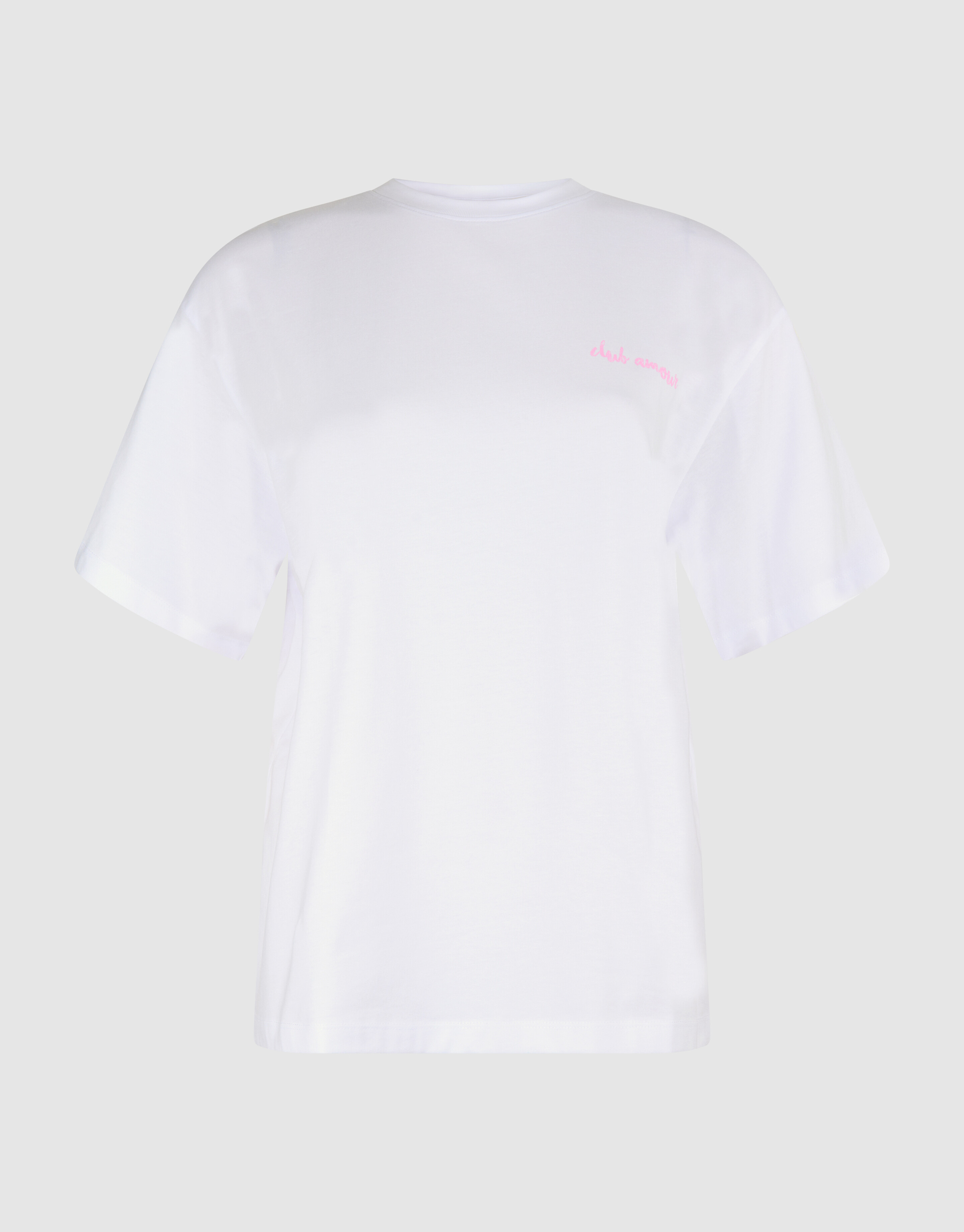 Cocktail Artwork T-Shirt Weiß SHOEBY WOMEN