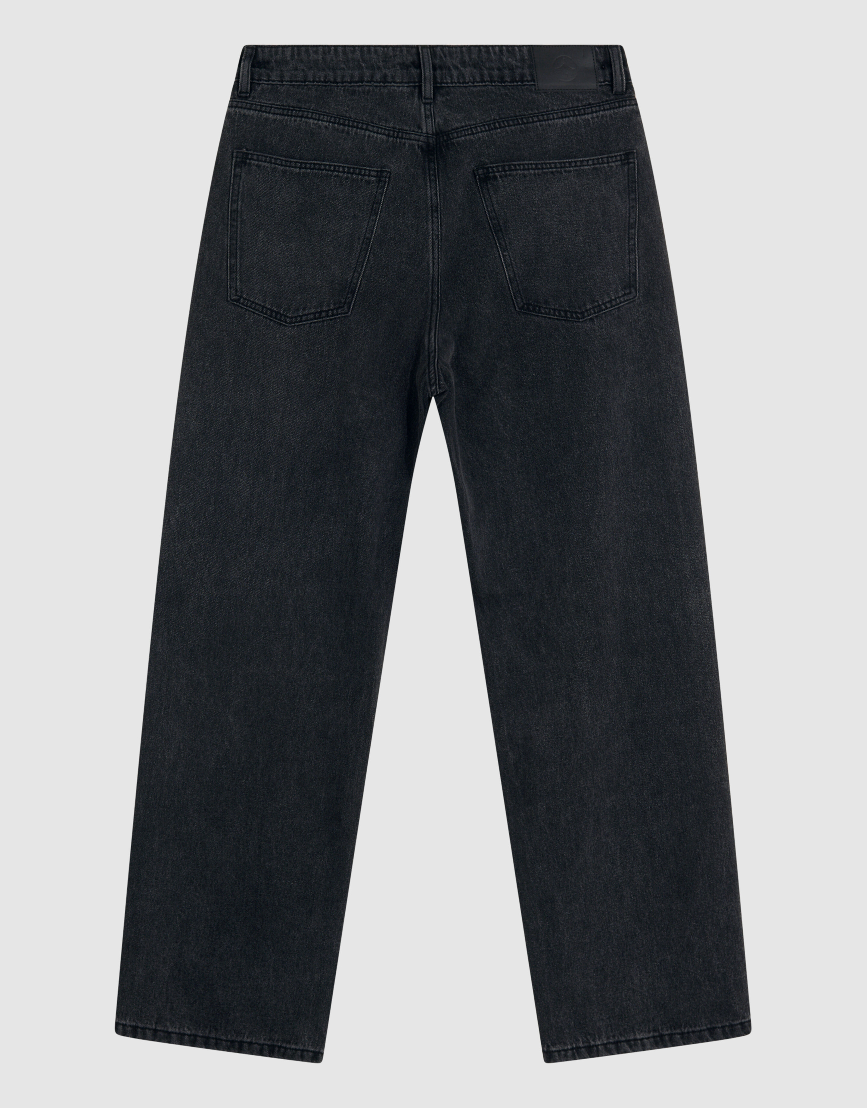 Baggy Fit Jeans Dunkelgrau SHOEBY MEN