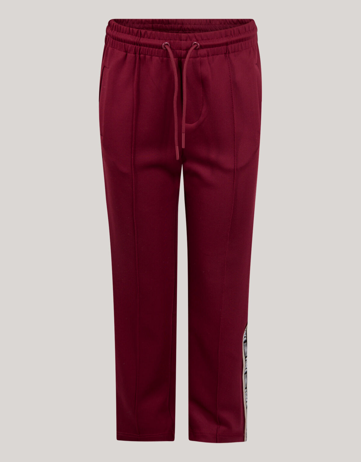 Sportliche Tape-Hose Dunkelrot SHOEBY BOYS