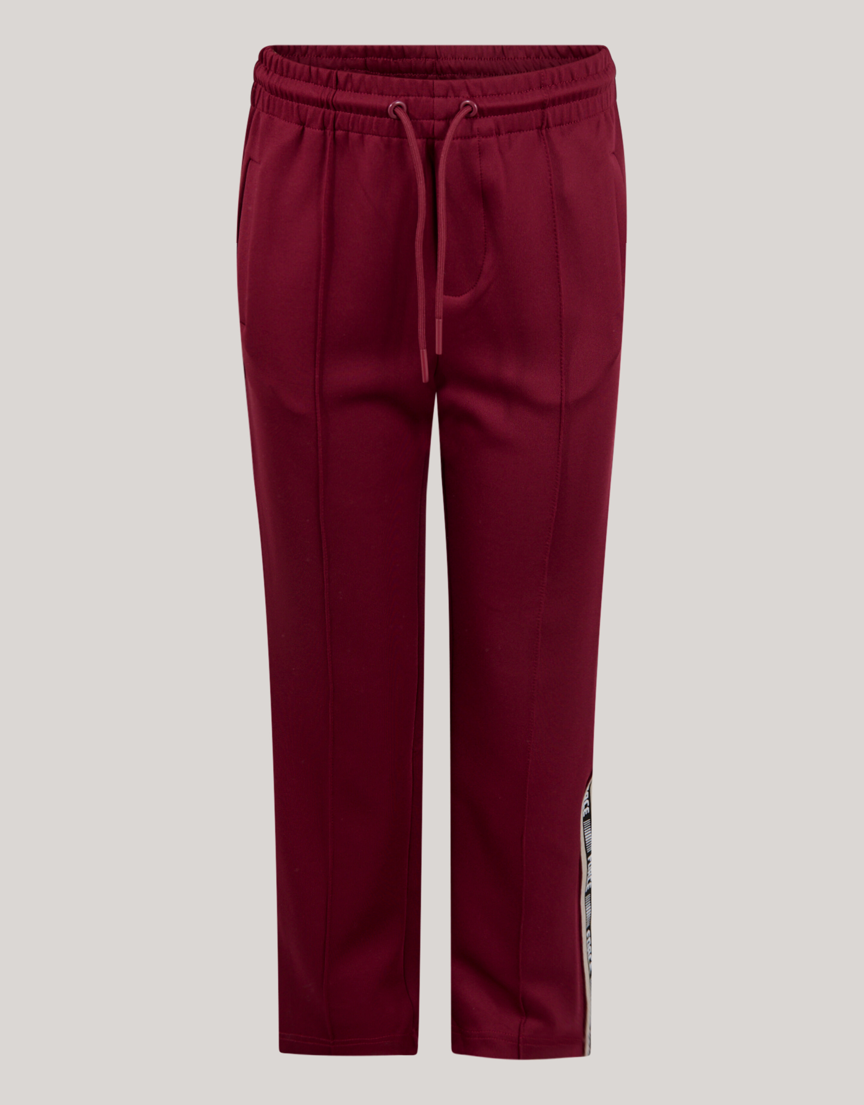 Sportliche Tape-Hose Dunkelrot SHOEBY BOYS