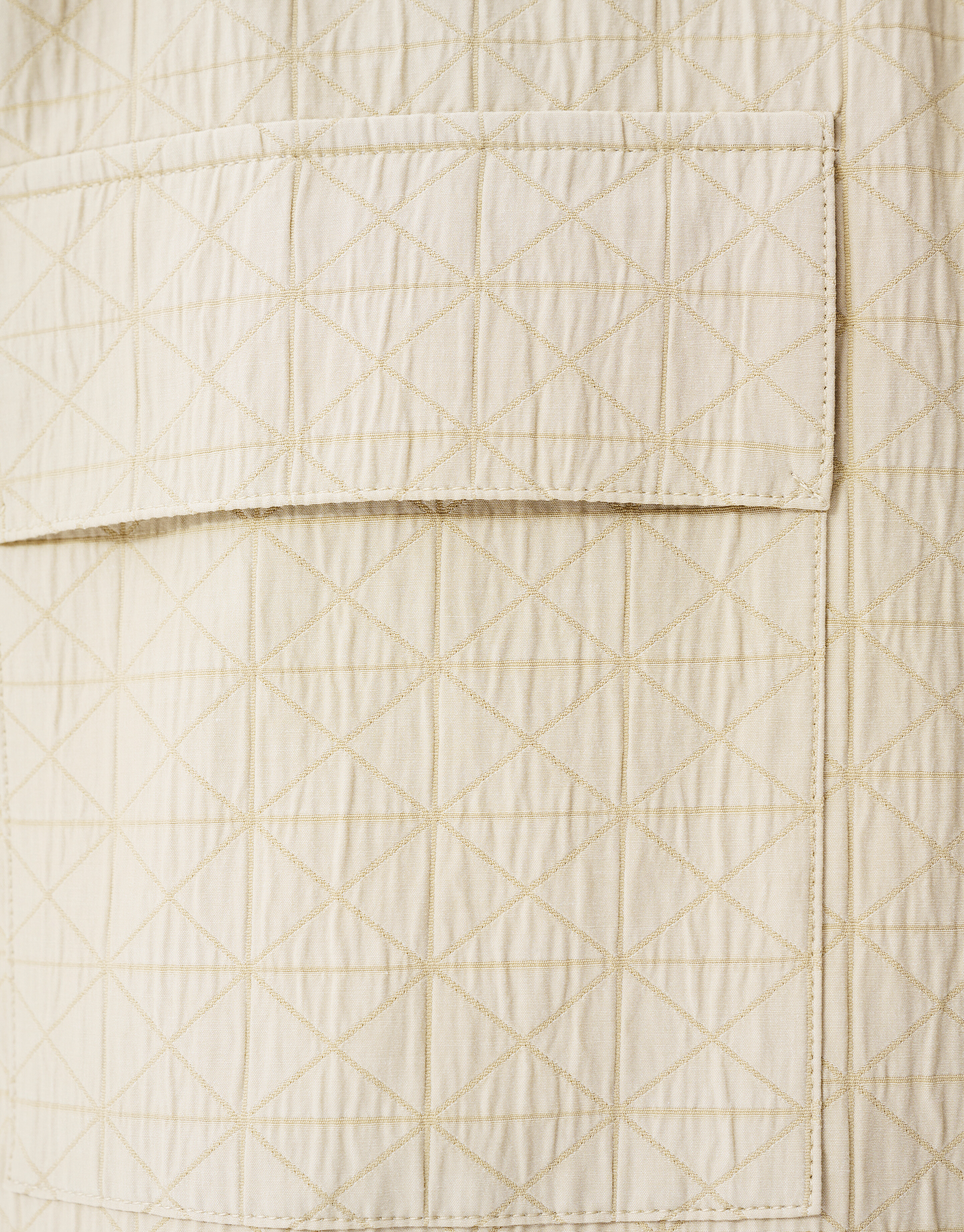 Triangel-Overshirt Beige SHOEBY MEN