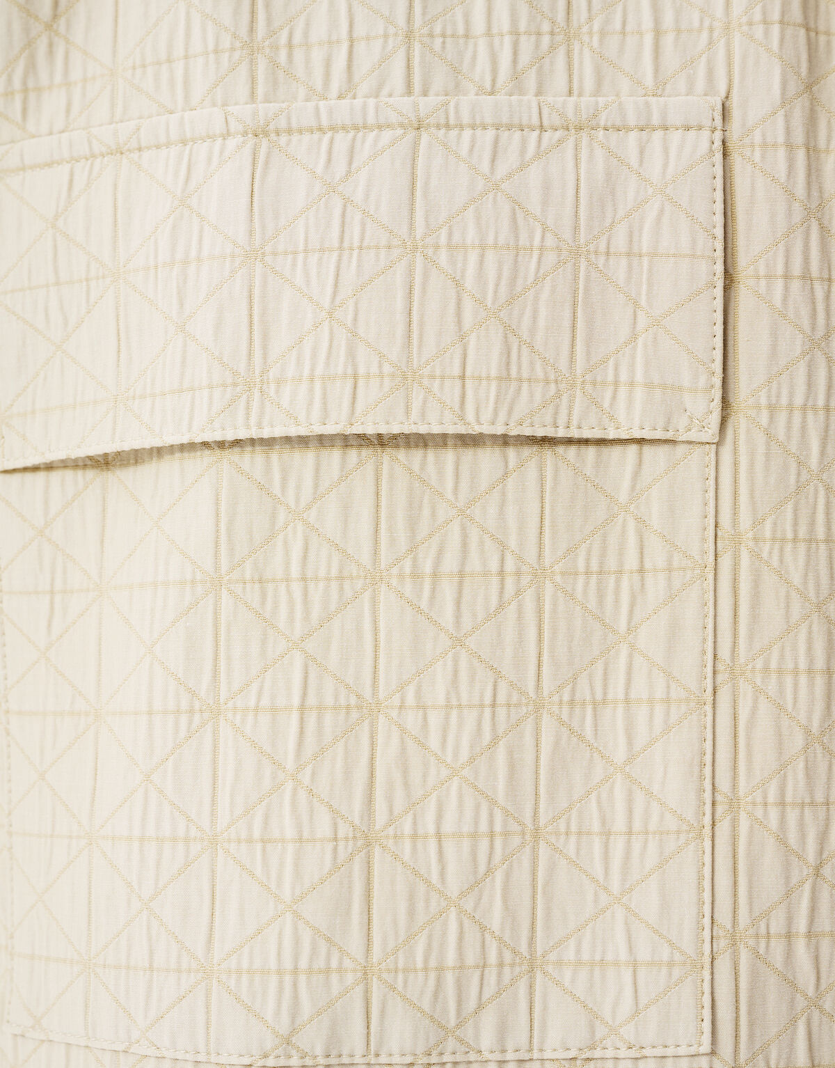 Triangel-Overshirt Beige SHOEBY MEN