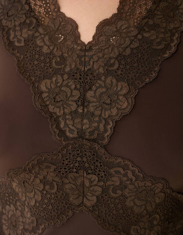 Kanten Mix Body Bruin SHOEBY WOMEN