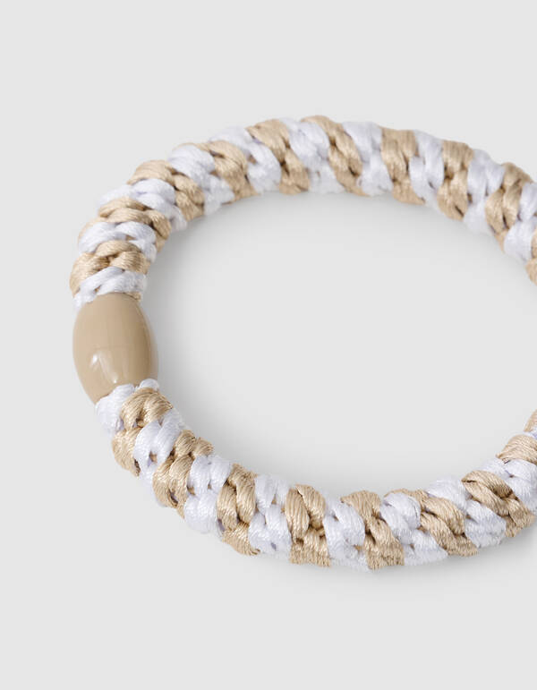 Lurex Haargummi Beige SHOEBY ACCESSOIRES