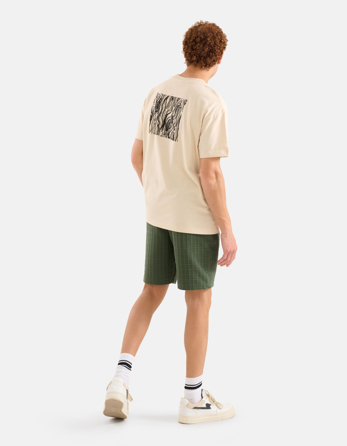 Struktur Short Dunkelgrün SHOEBY MEN