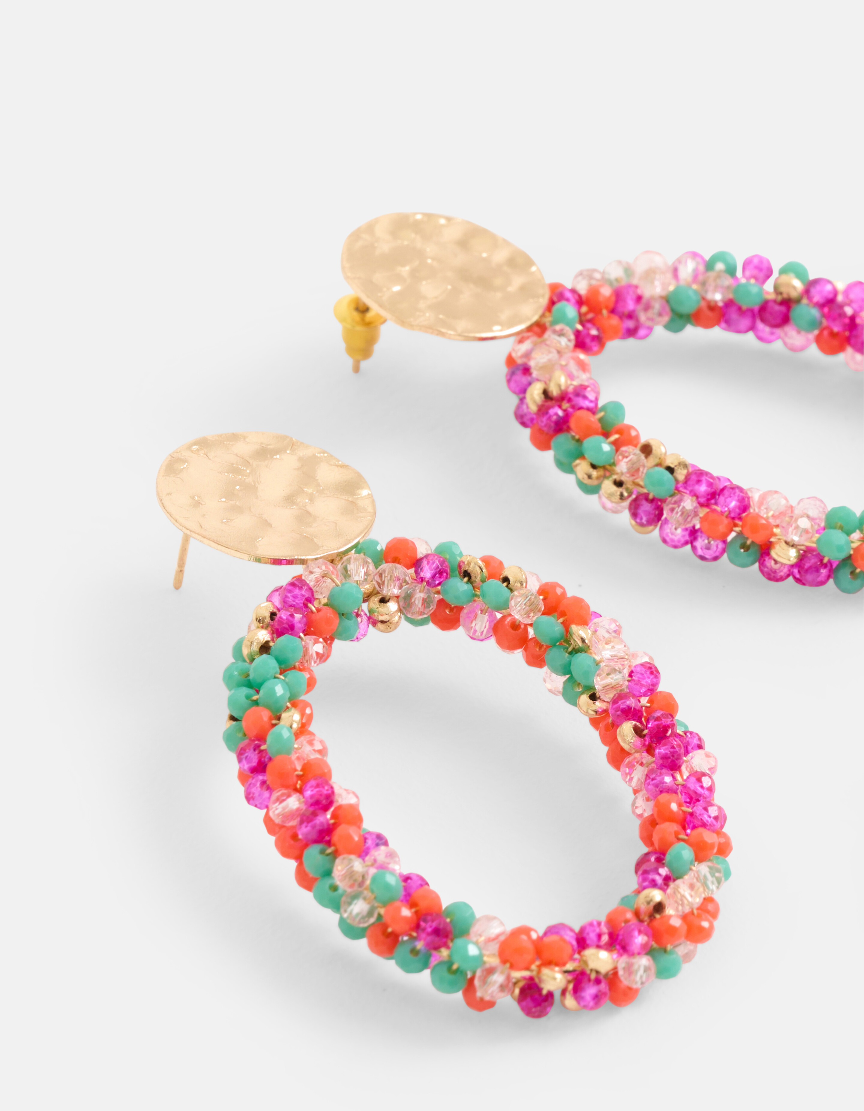 Bunte Perlenohrringe SHOEBY ACCESSOIRES