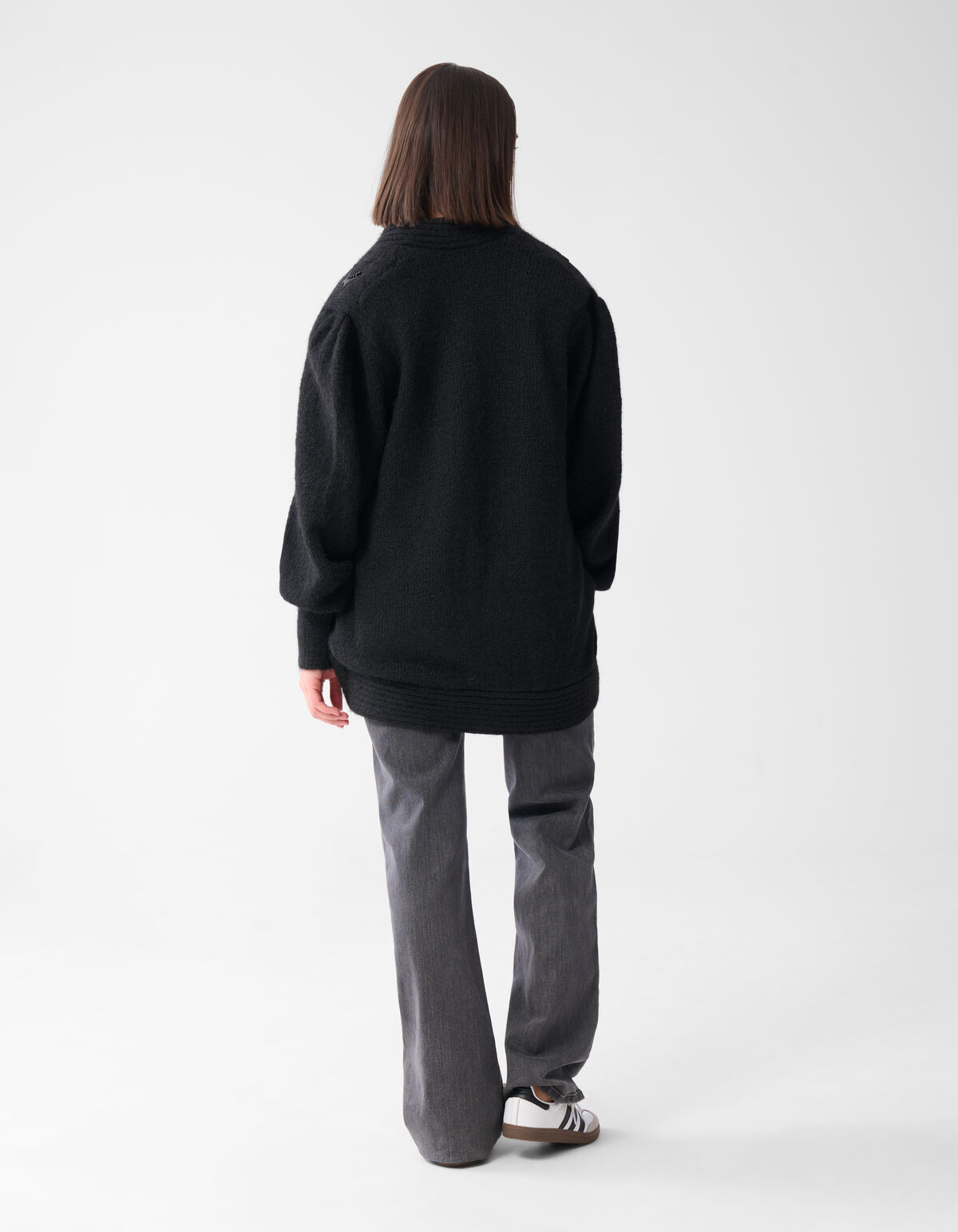 Vintage Strickjacke Schwarz SHOEBY WOMEN