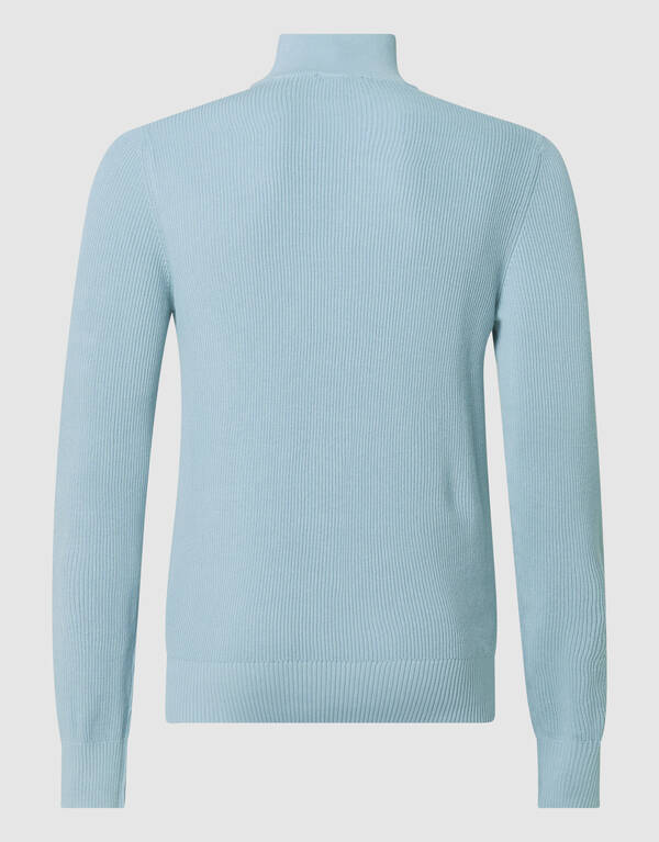 Zip-Pullover Hellblau SHOEBY MEN