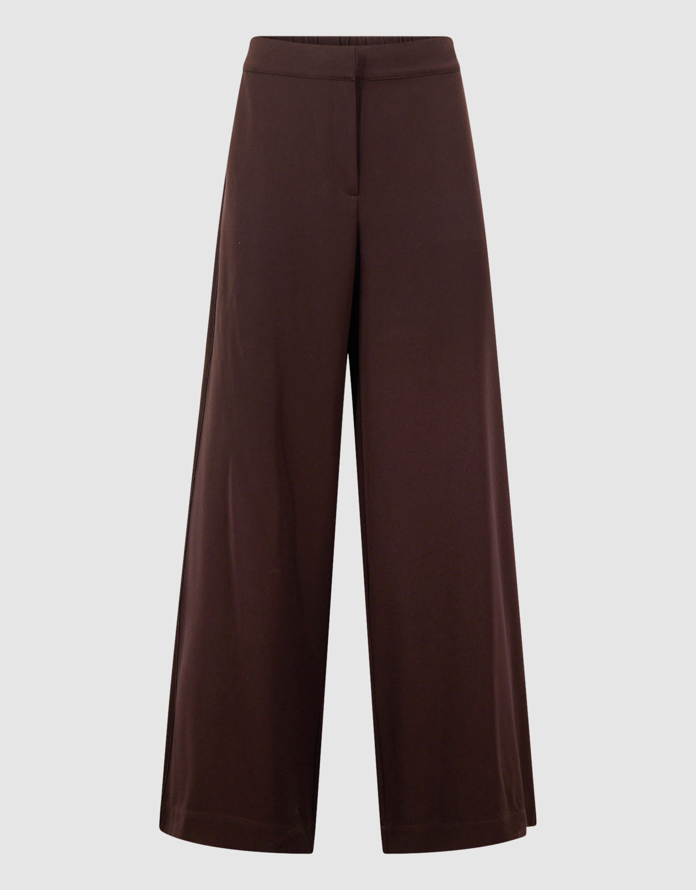 Weite Hose mit braunem Bein SHOEBY WOMEN