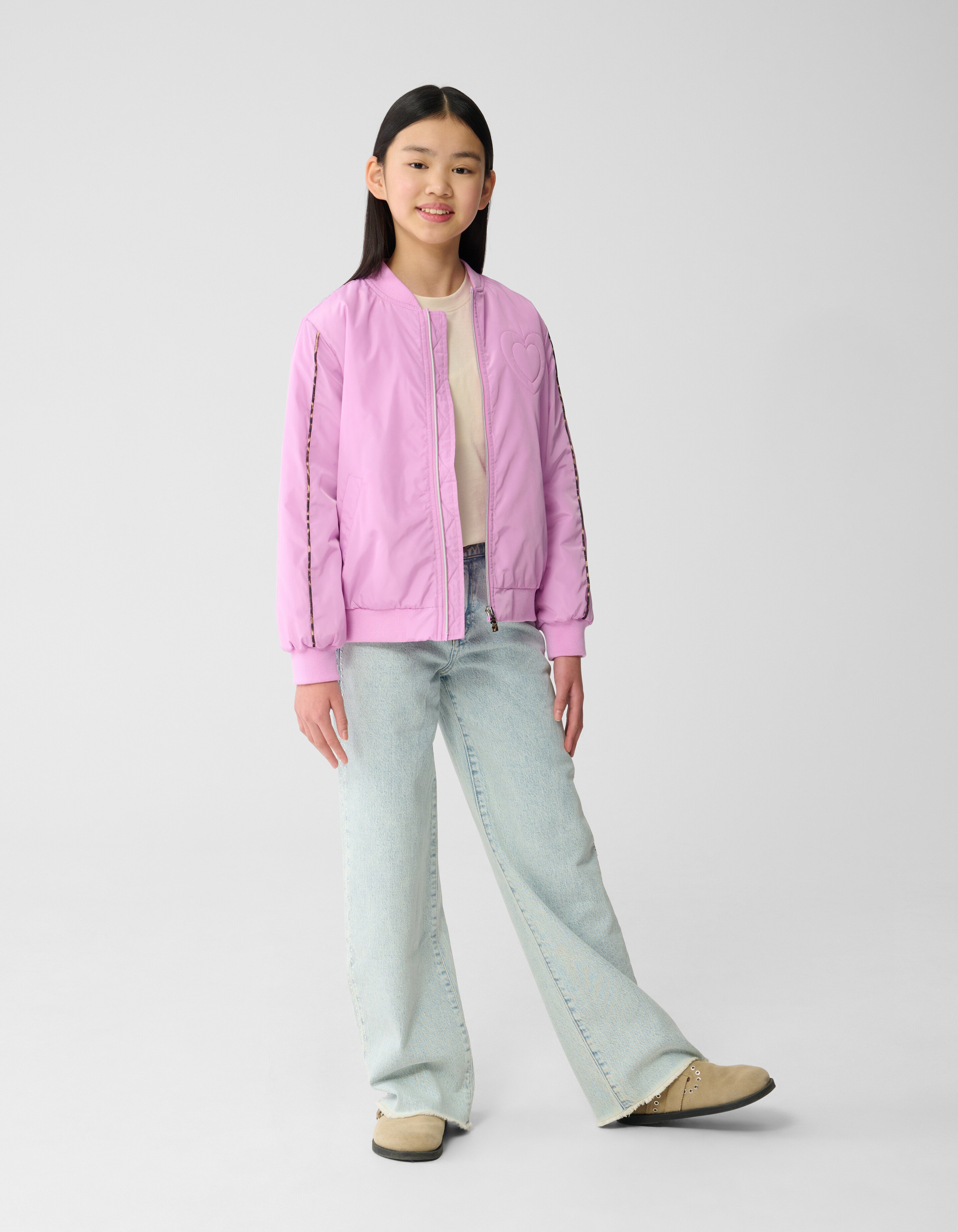 Statement-Bomberjacke in Pink SHOEBY GIRLS