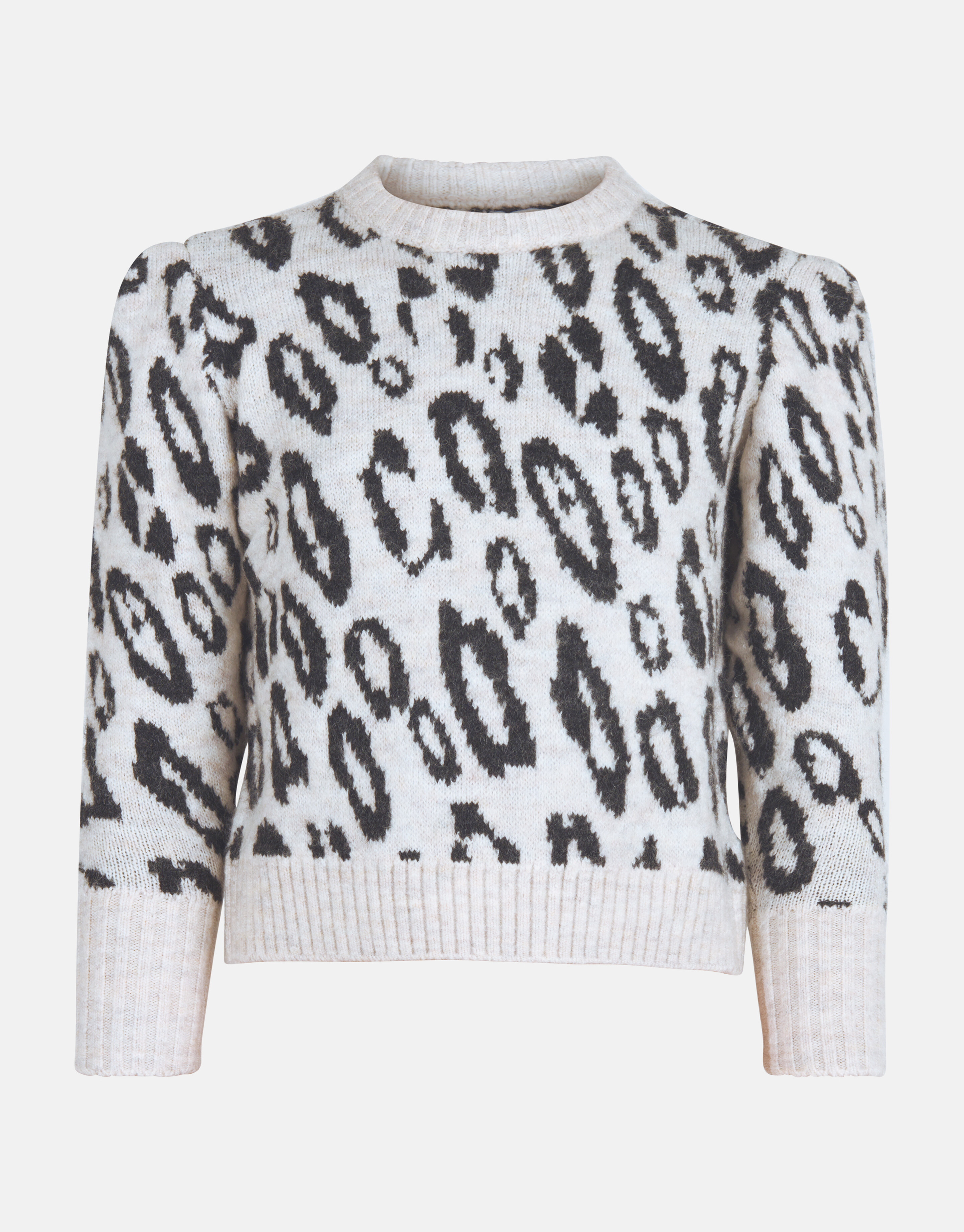 Pullover mit Leopardenmuster Off White SHOEBY GIRLS