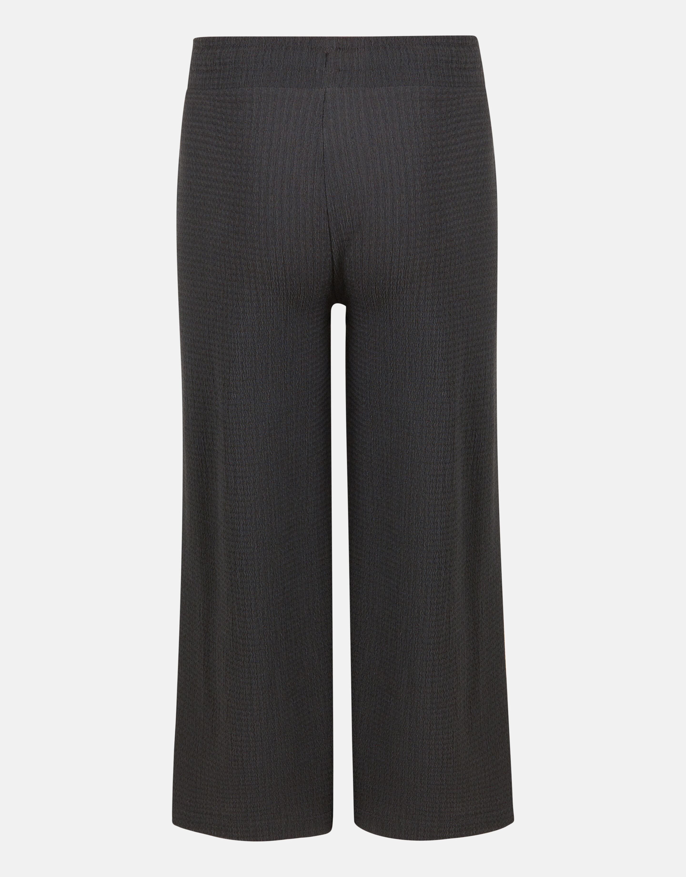 Crinkle-Palazzo-Hose Dunkelgrau SHOEBY GIRLS