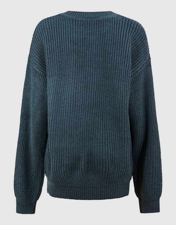 Peak Stickerei Strickpullover Grün SHOEBY BOYS