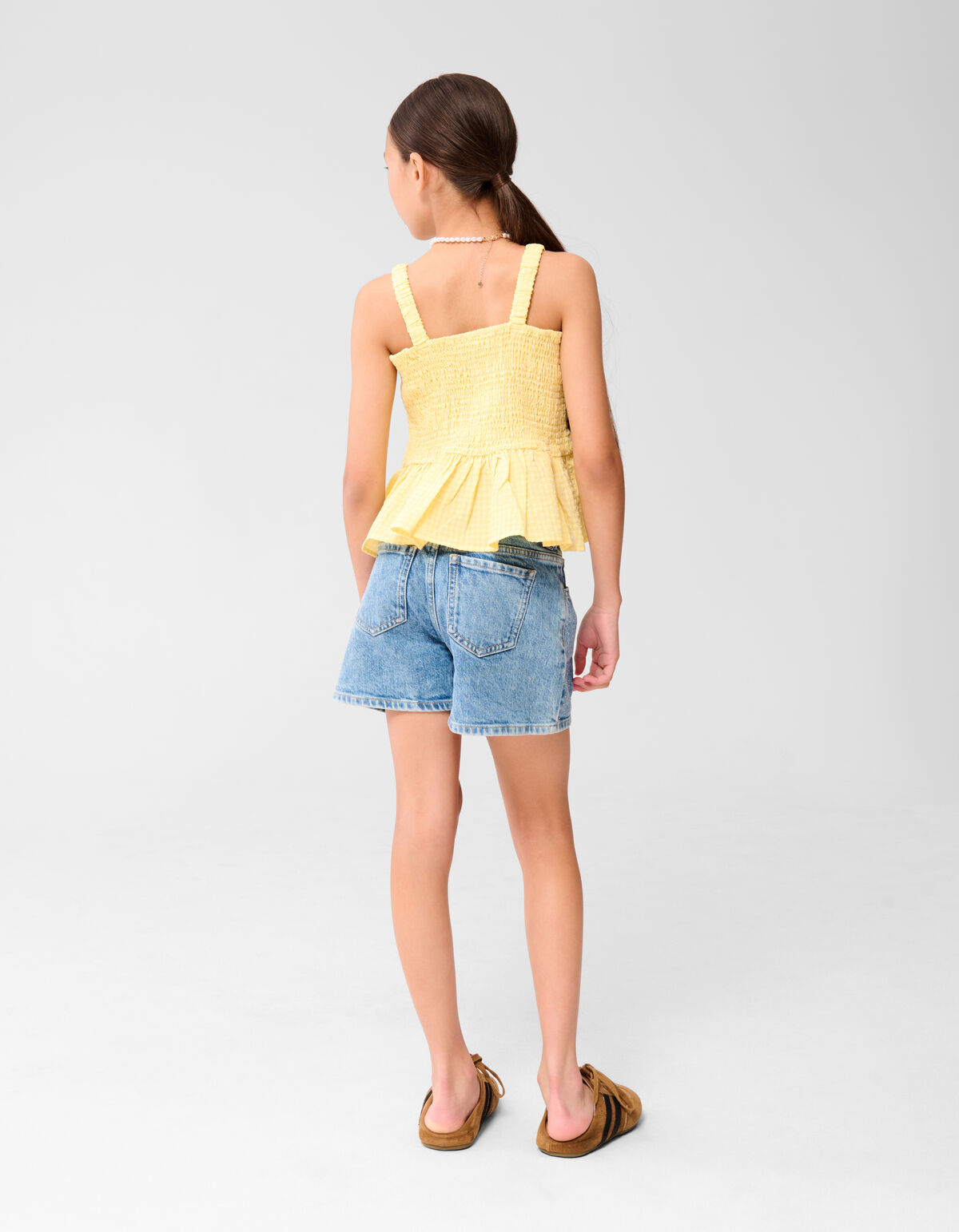Rüschen-Top Gelb SHOEBY GIRLS