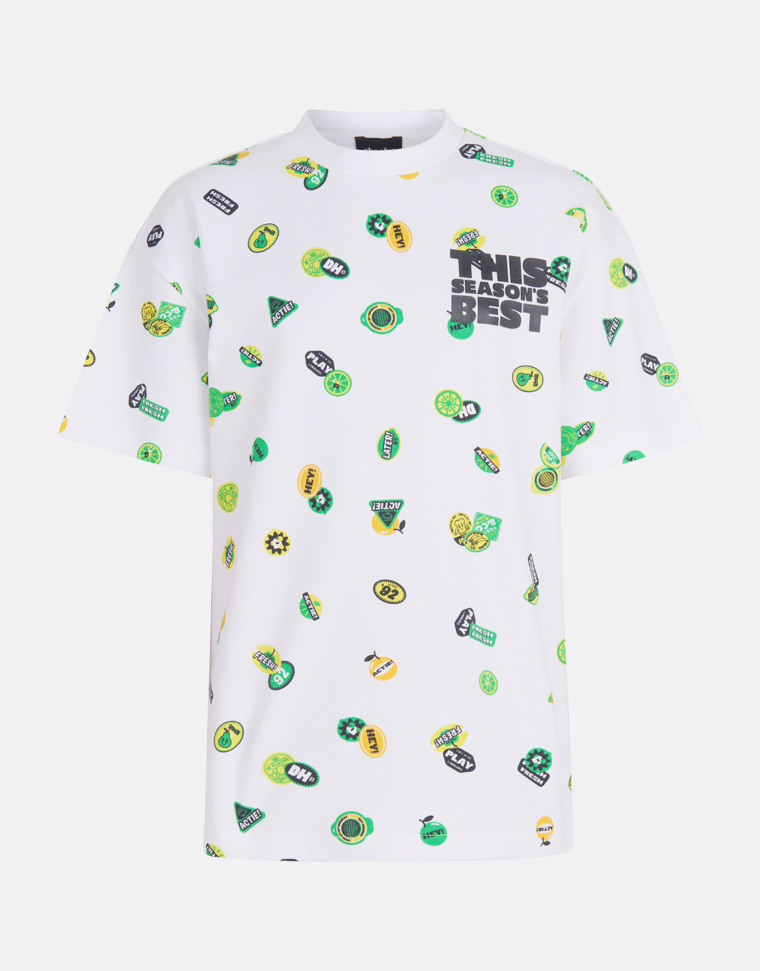 Schweres bedrucktes T-shirt Weiß SHOEBY BOYS