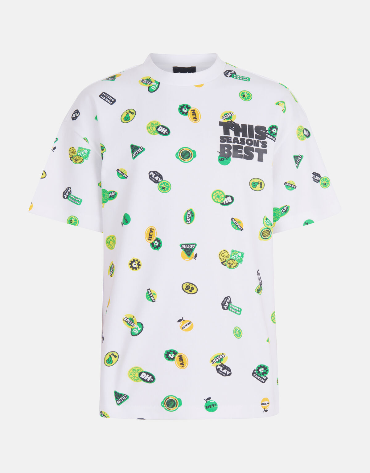 Schweres bedrucktes T-shirt Weiß SHOEBY BOYS