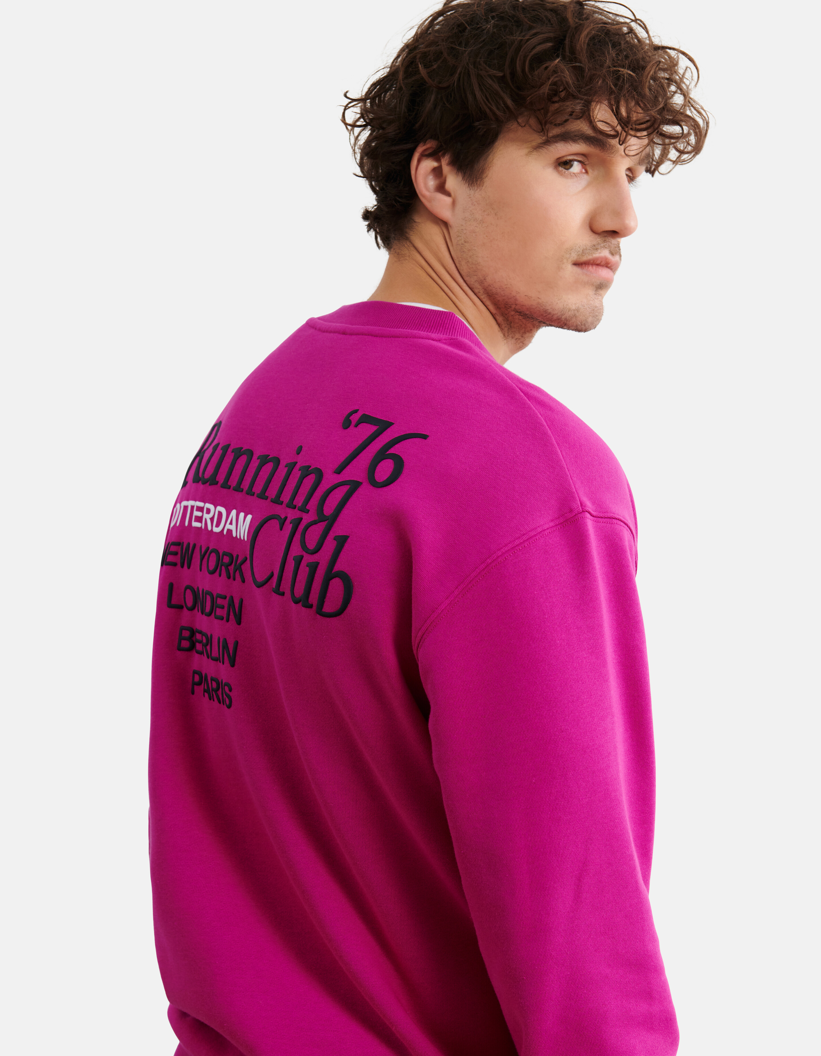 Pullover Dunkelrosa SHOEBY MEN