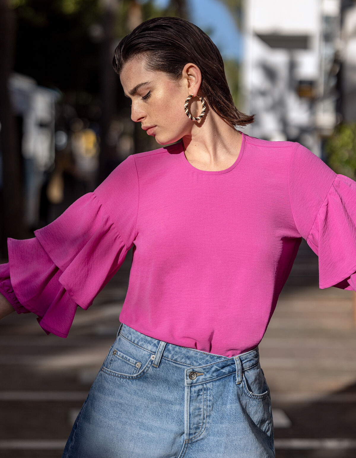 R&uuml;schenbluse Rosa SHOEBY WOMEN