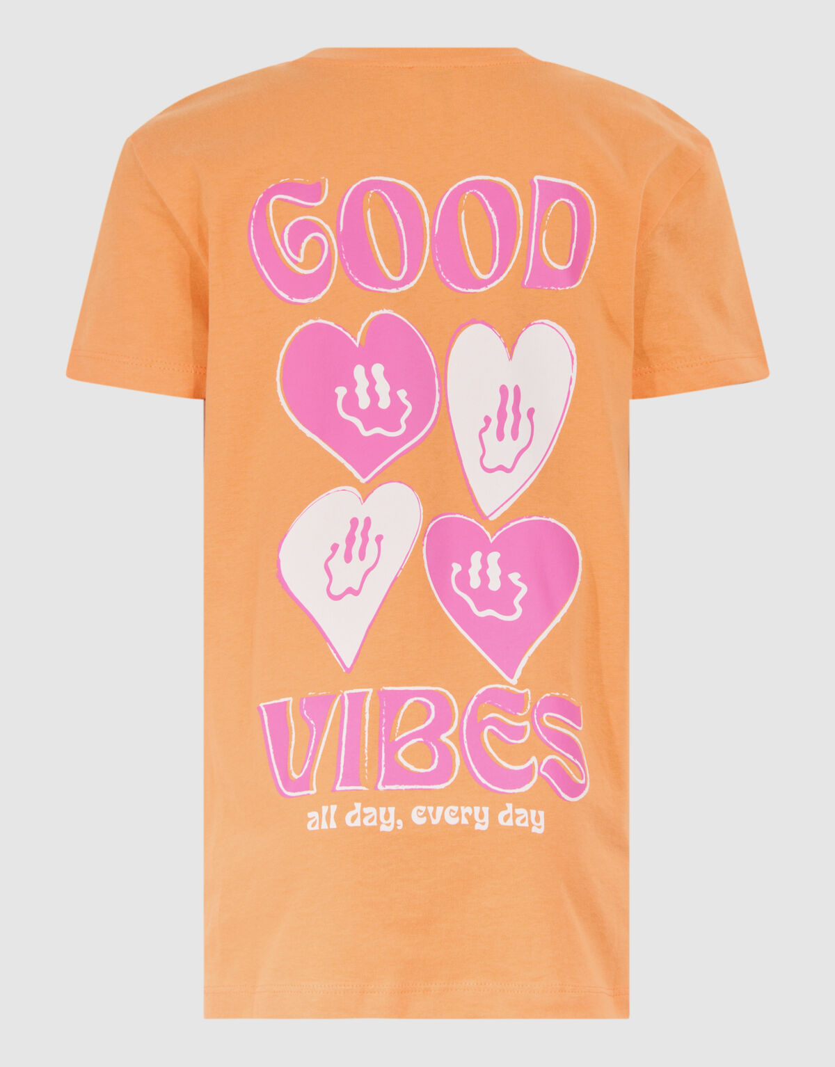 Gute Vibes T-shirt Orange SHOEBY GIRLS