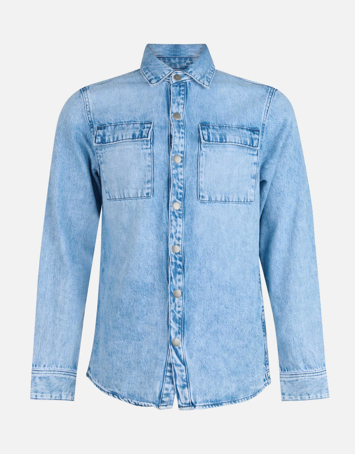 Denim-Hemd Blau SHOEBY MEN