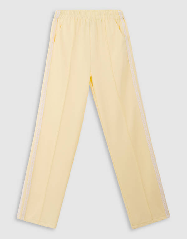 Sportliche Weite-Hosen Hellgelb SHOEBY GIRLS