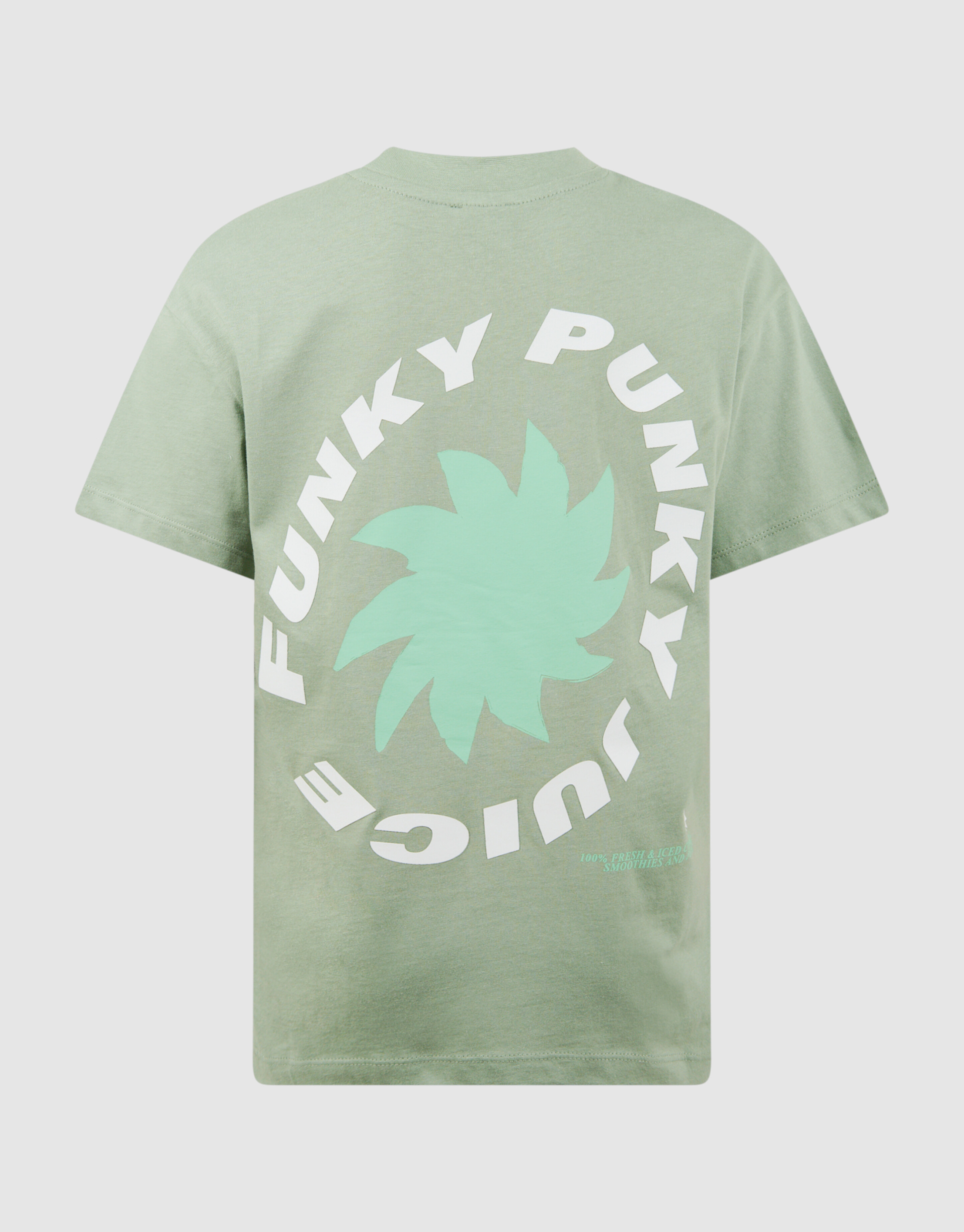 Funky Artwork T-Shirt Gr&uuml;n SHOEBY BOYS