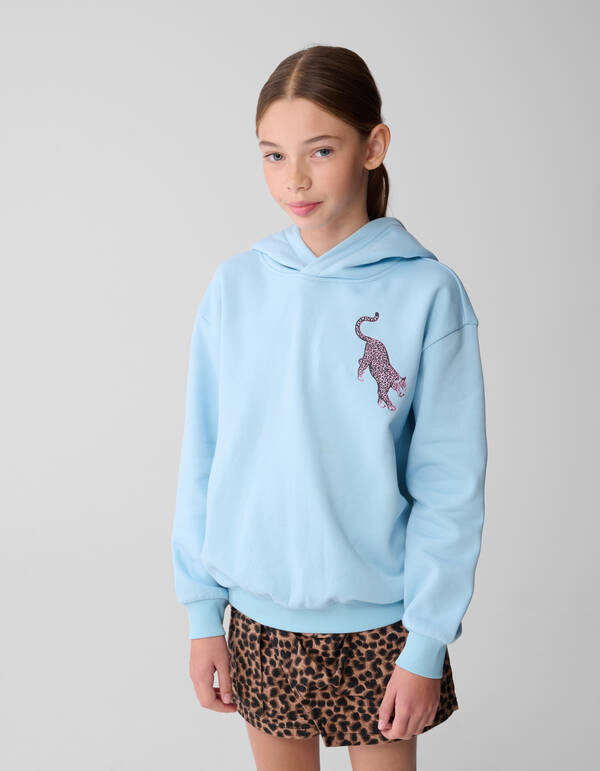 Imagine Artwork Hoodie Hellblau SHOEBY GIRLS