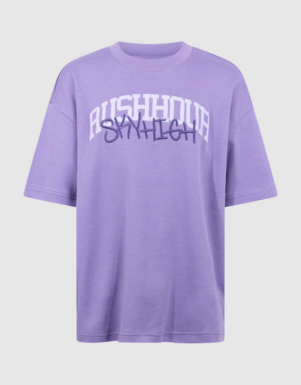 Rush Hour Artwork T-Shirt Lila SHOEBY BOYS