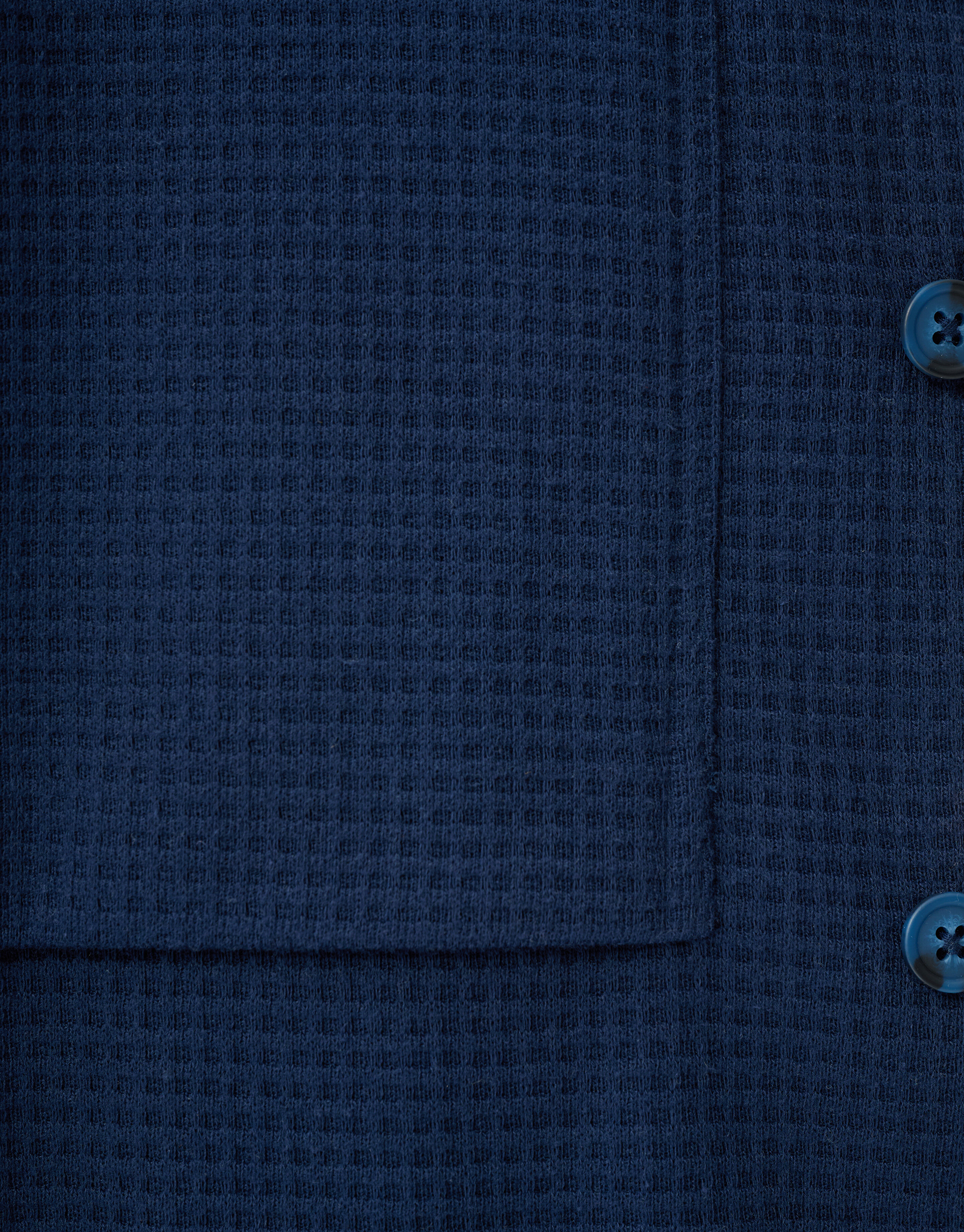 Struktur-Overshirt Dunkelblau SHOEBY MEN