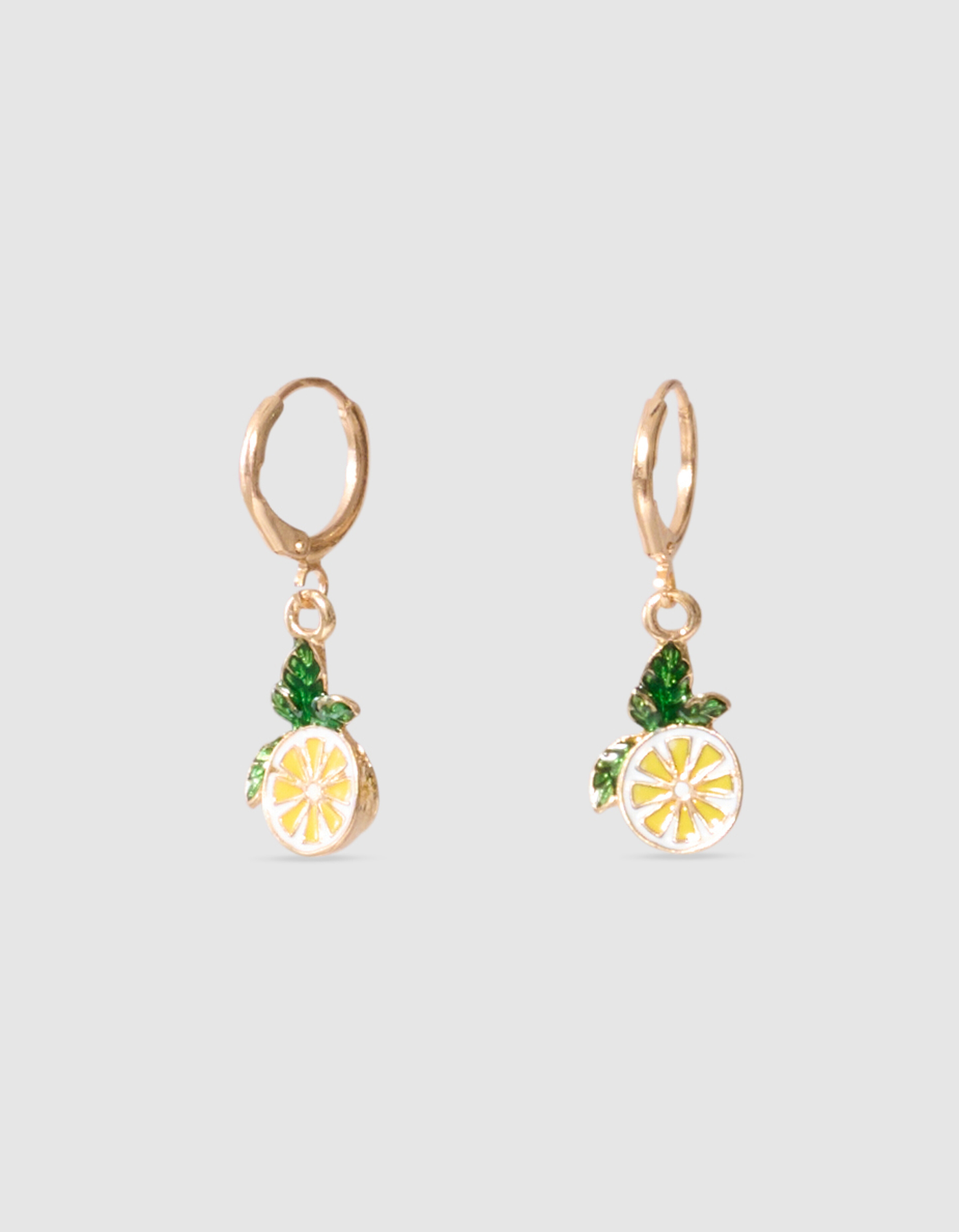 Lemon Ohrringe Gold SHOEBY ACCESSOIRES