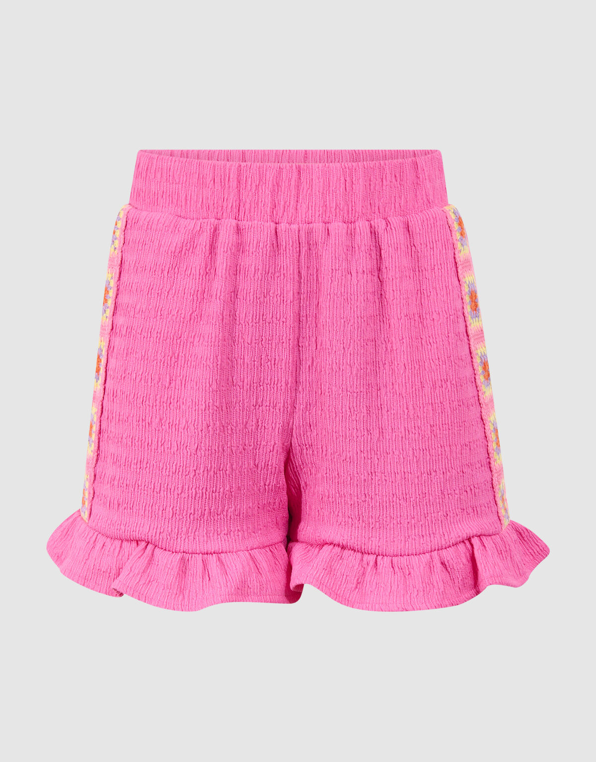 Geh&auml;kelte Crinkle Short Rosa SHOEBY GIRLS