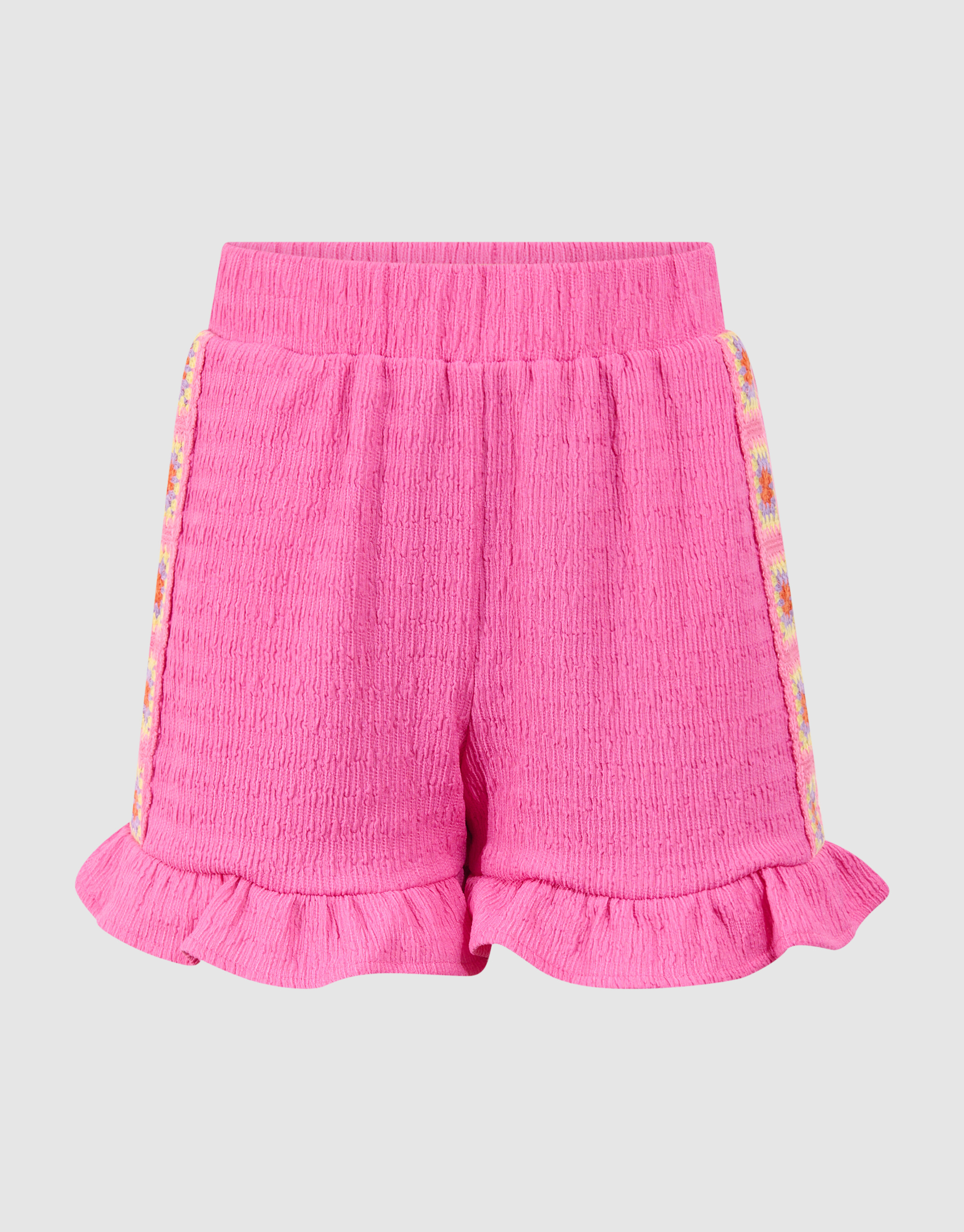 Gehäkelte Crinkle Short Rosa SHOEBY GIRLS