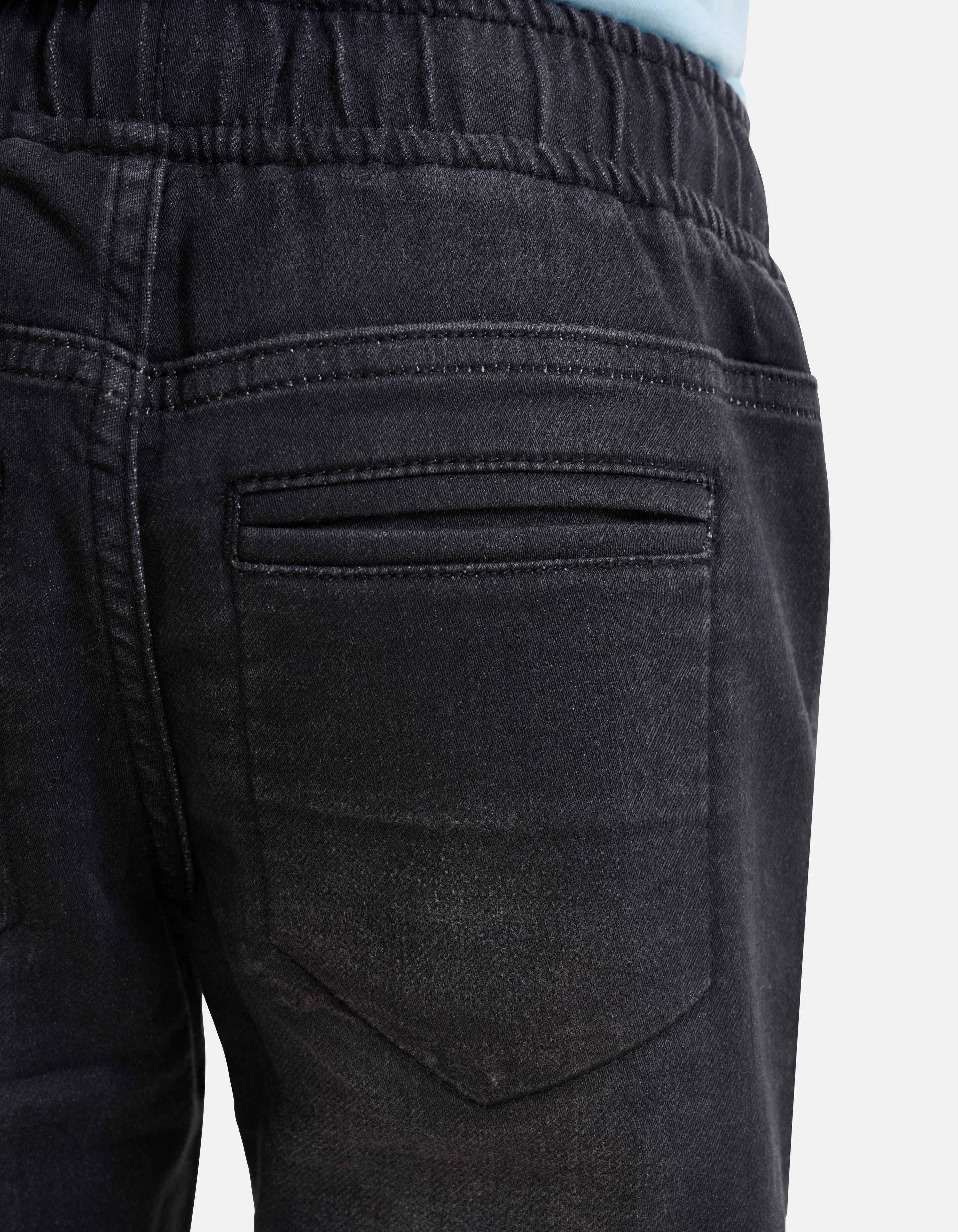 Denim-Jogger-Jeans Dunkelgrau SHOEBY BOYS