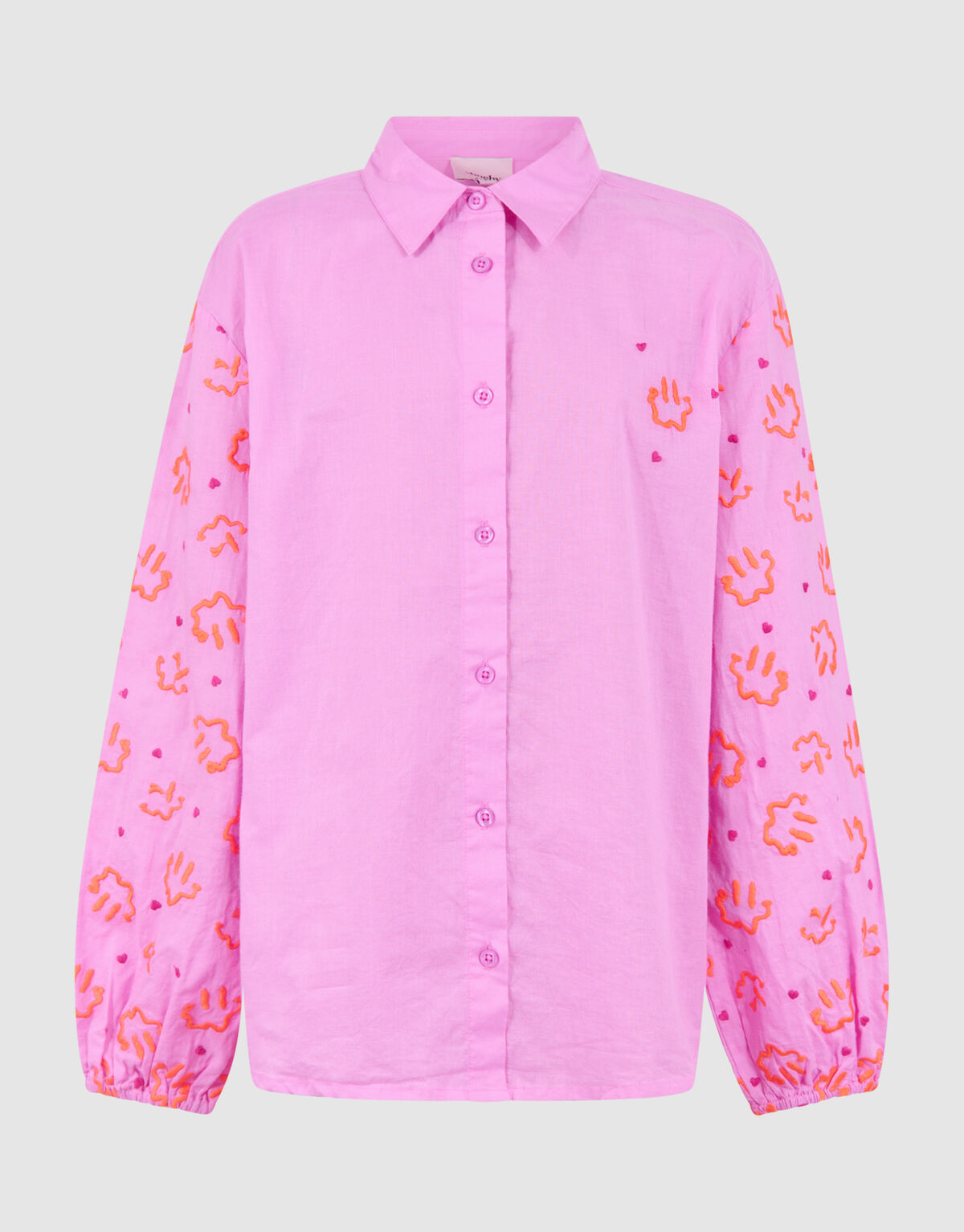 Bluse mit Stickerei Rosa SHOEBY GIRLS
