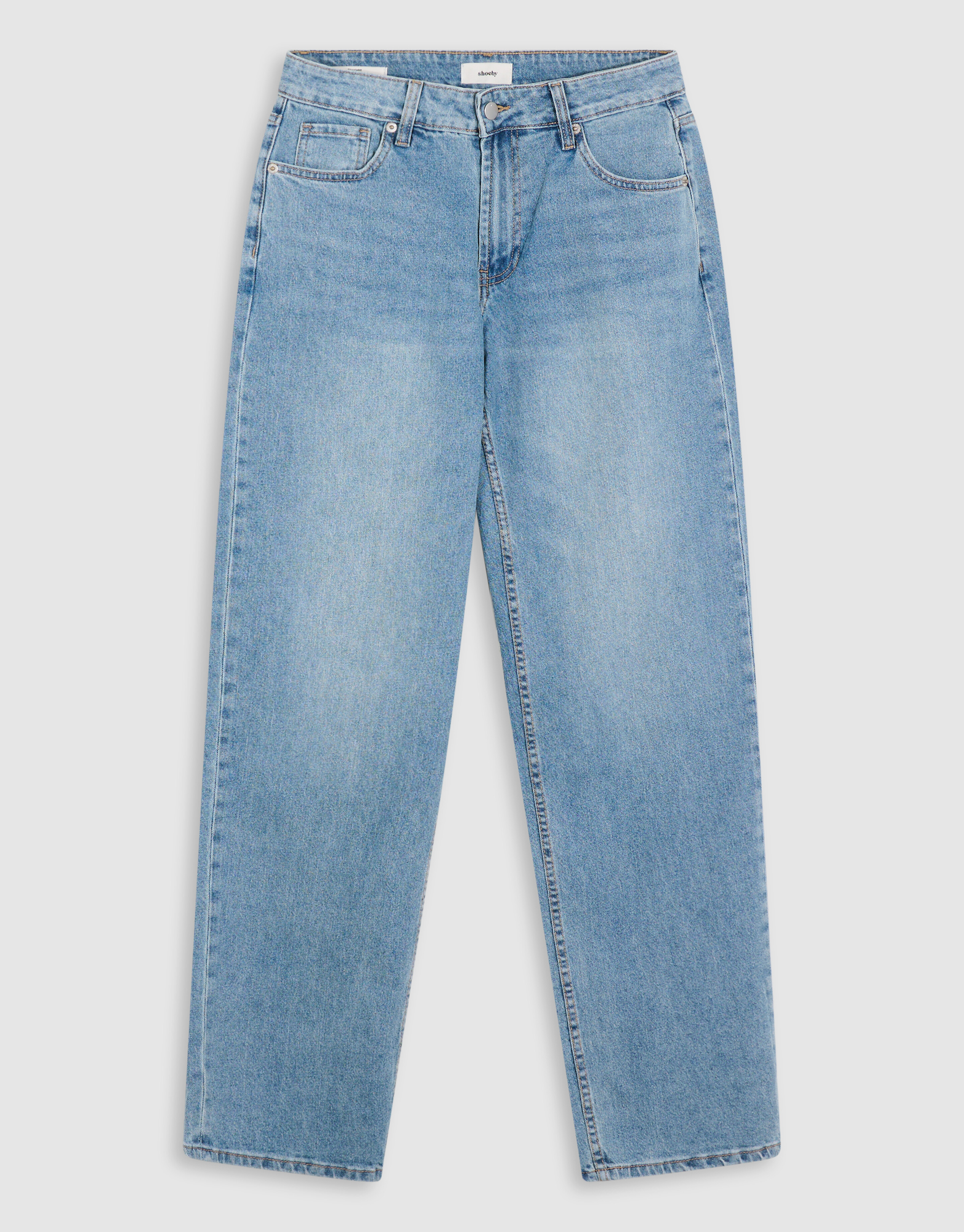 Jeans in Straight-Fit hellblau SHOEBY WOMEN