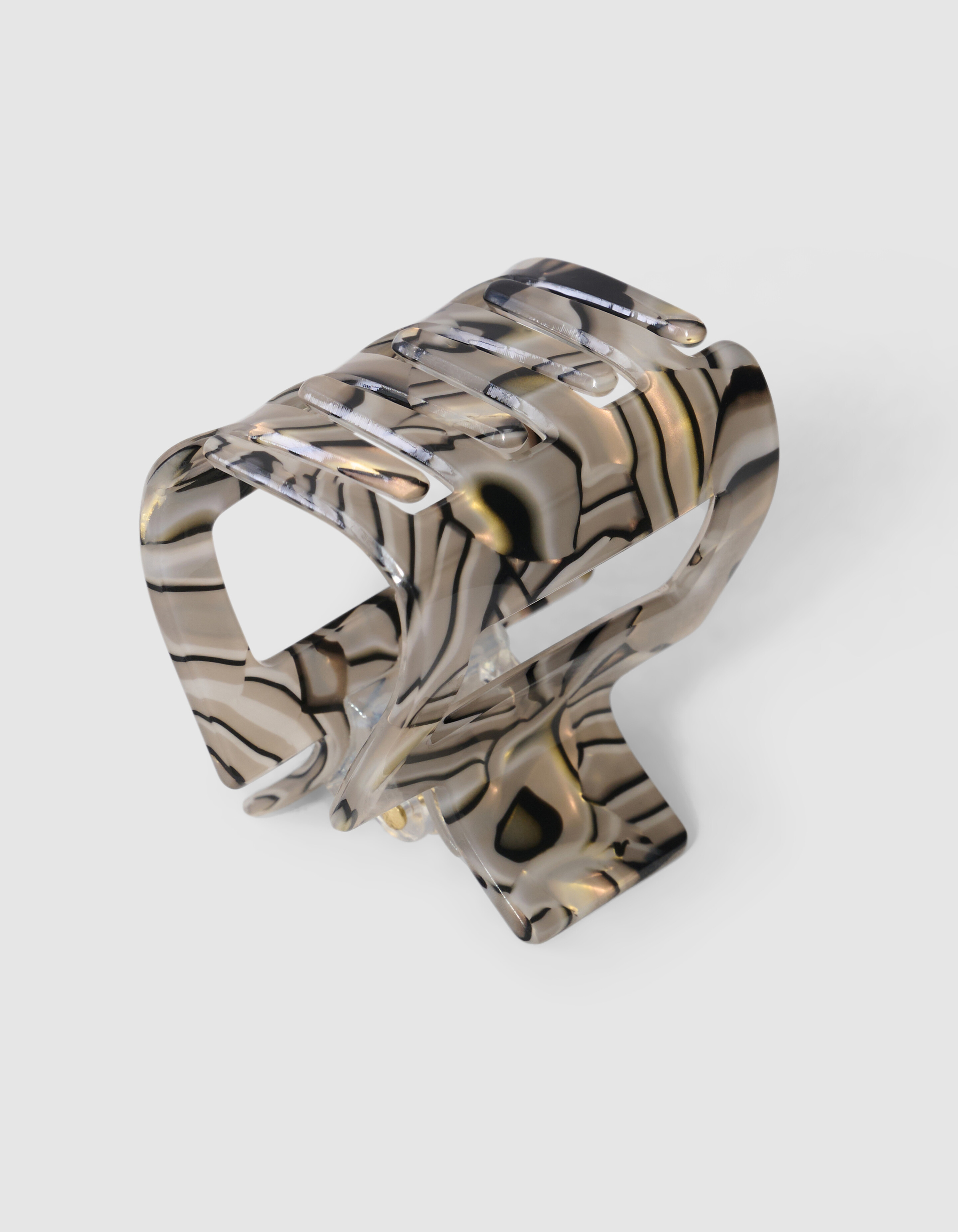 Haarspange Schwarz/Wei&szlig; SHOEBY ACCESSOIRES