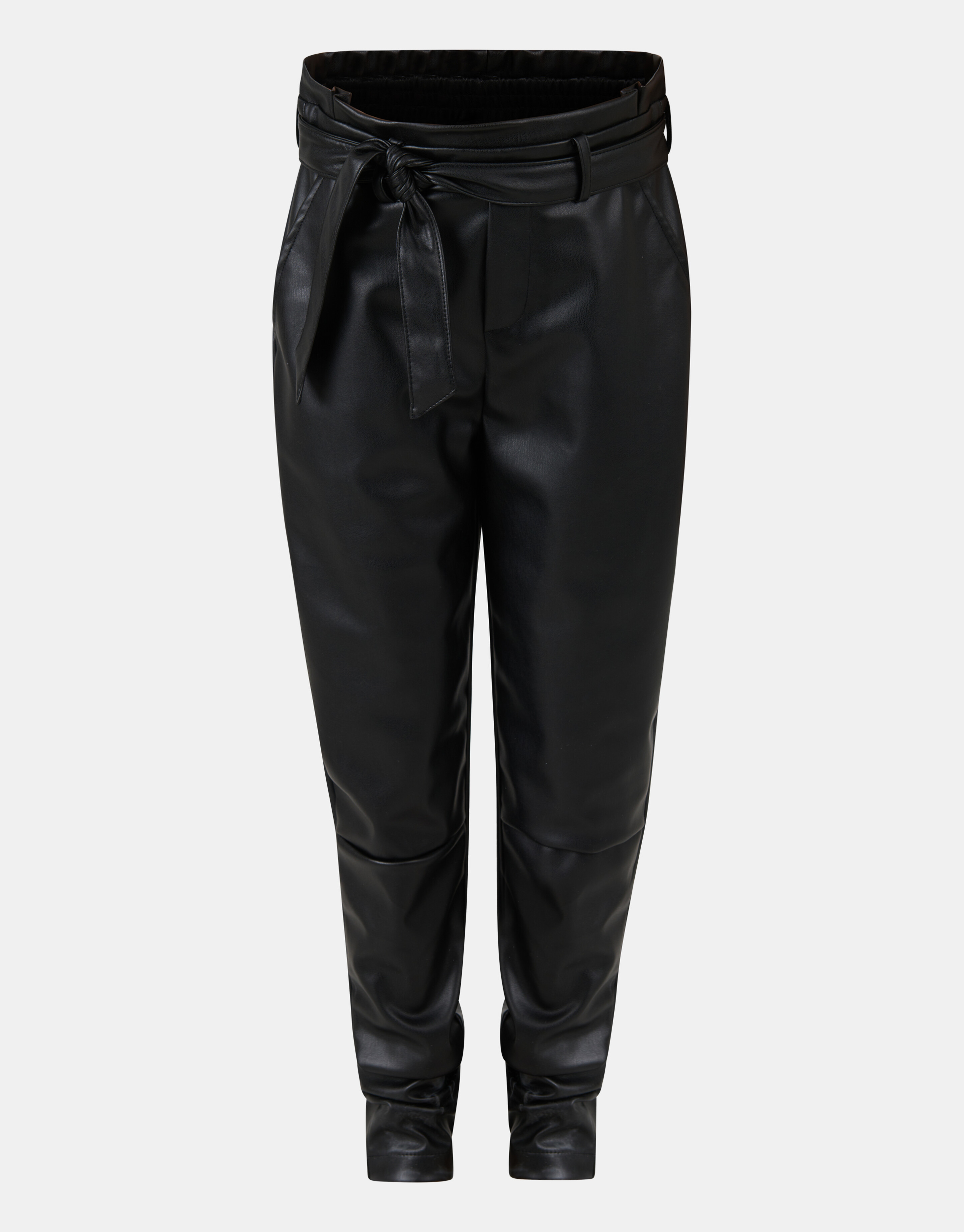 Paperbag-Hose aus veganem Leder SHOEBY GIRLS