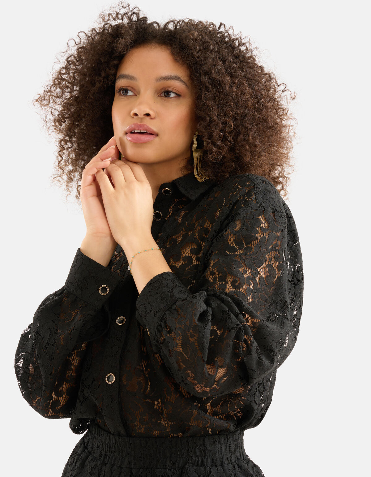 Schmales Armband Hellblau SHOEBY ACCESSOIRES