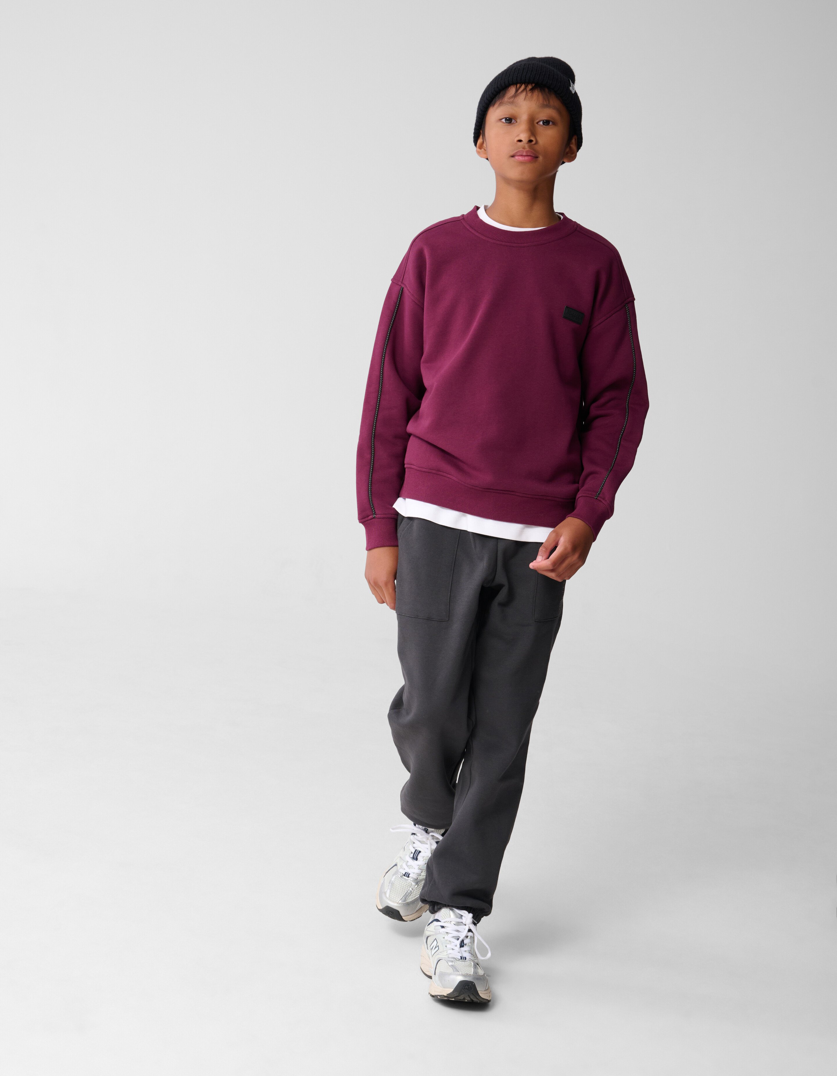 Sportlicher Pullover Dunkelviolett SHOEBY BOYS
