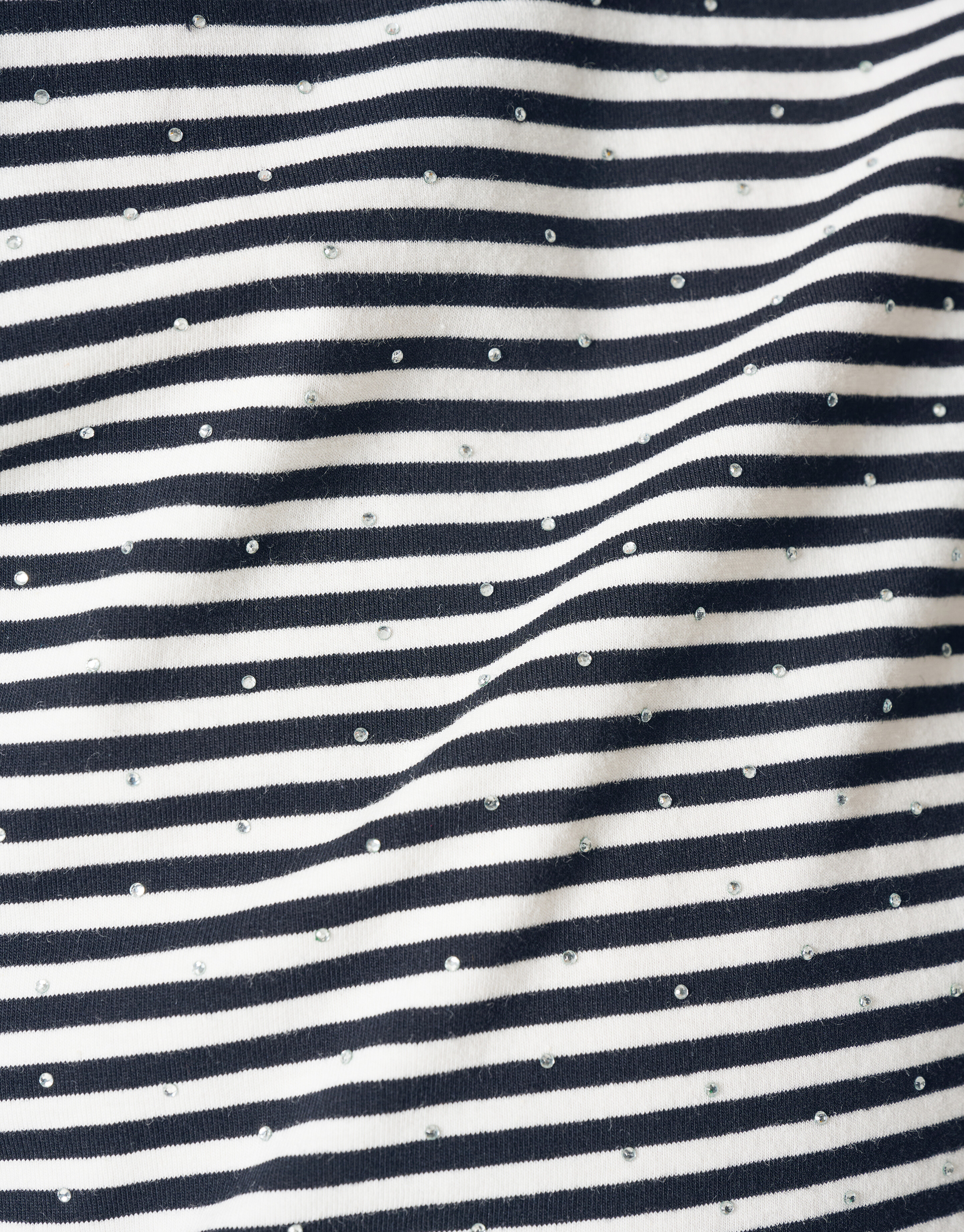 Übergroßes T-Shirt von Gestreept Strass SHOEBY GIRLS