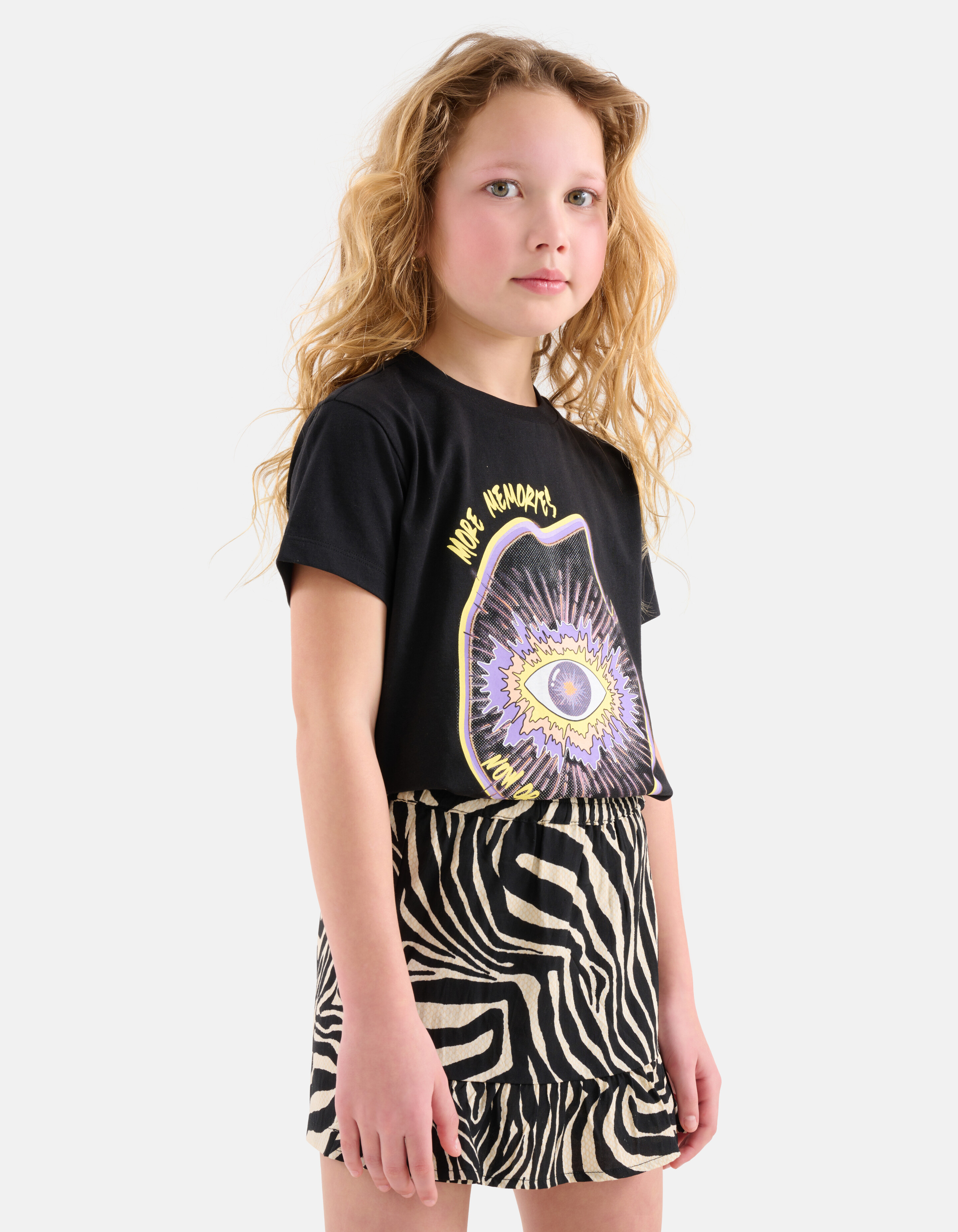 Artwork T-shirt Schwarz SHOEBY GIRLS