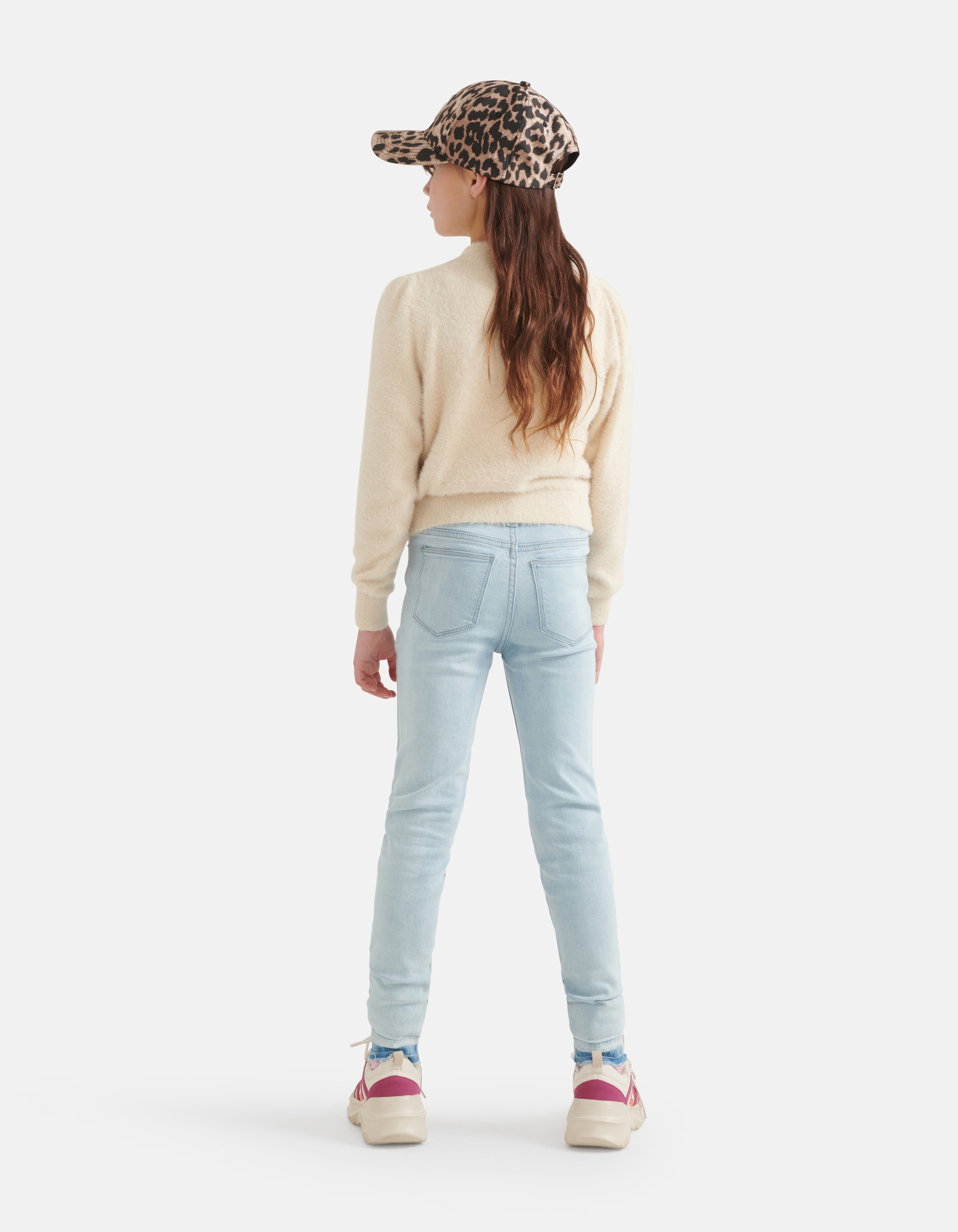 Weicher Pullover Off White SHOEBY GIRLS