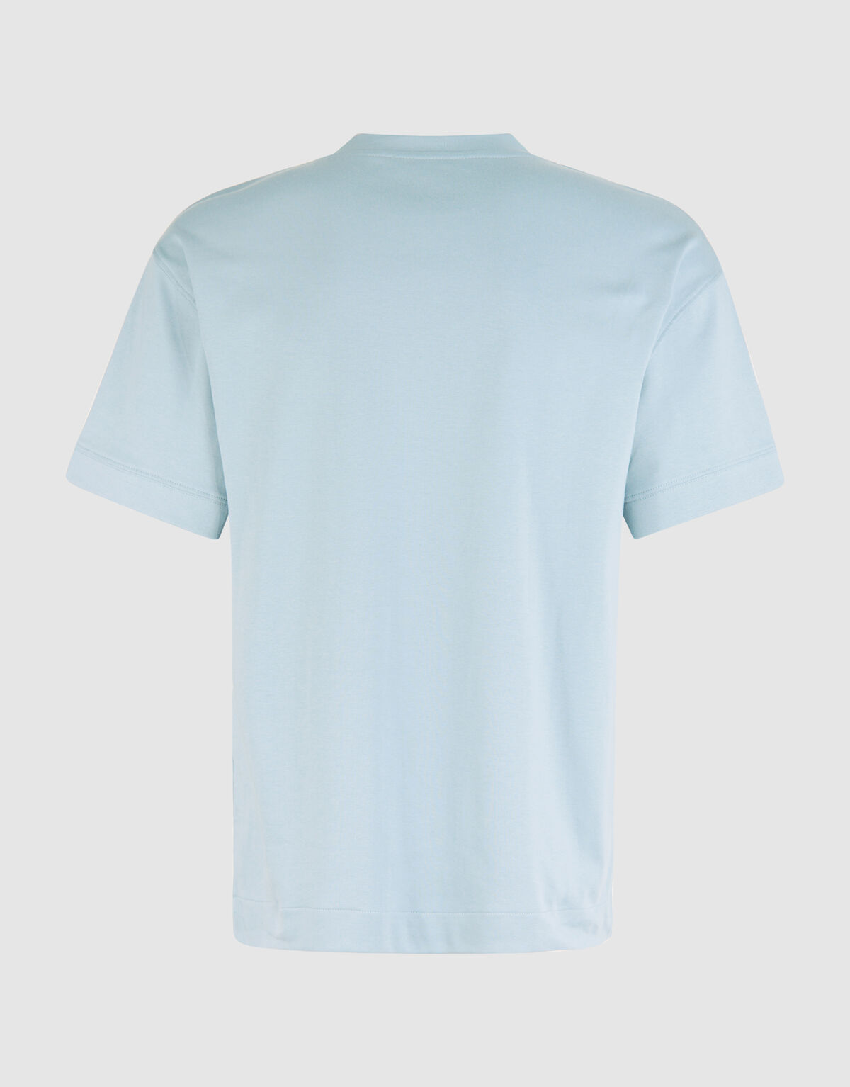 Stickerei-T-Shirt Hellblau SHOEBY MEN