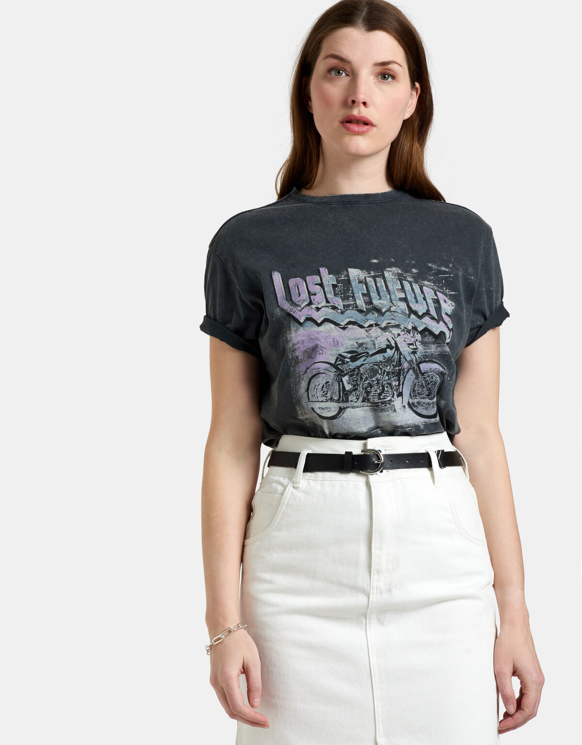 Lexie Gewaschenes T-Shirt Eksept