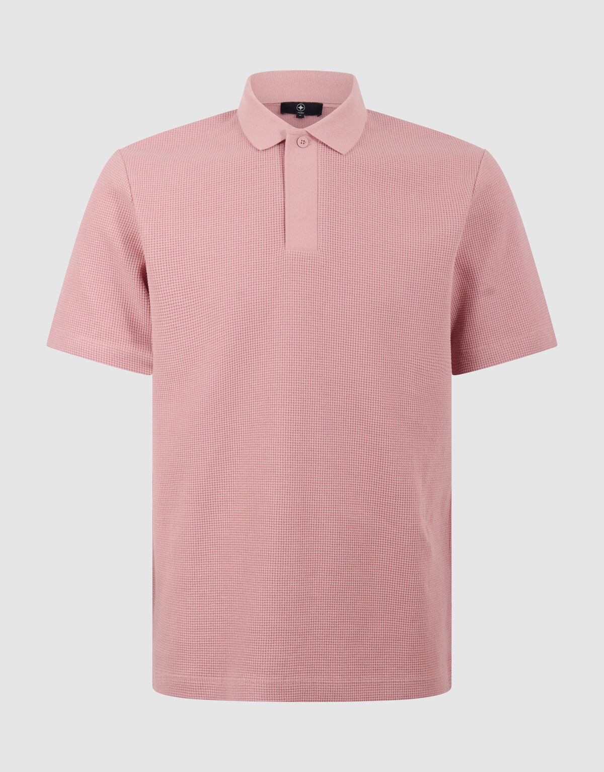 Waffel Polo Rosa SHOEBY MEN