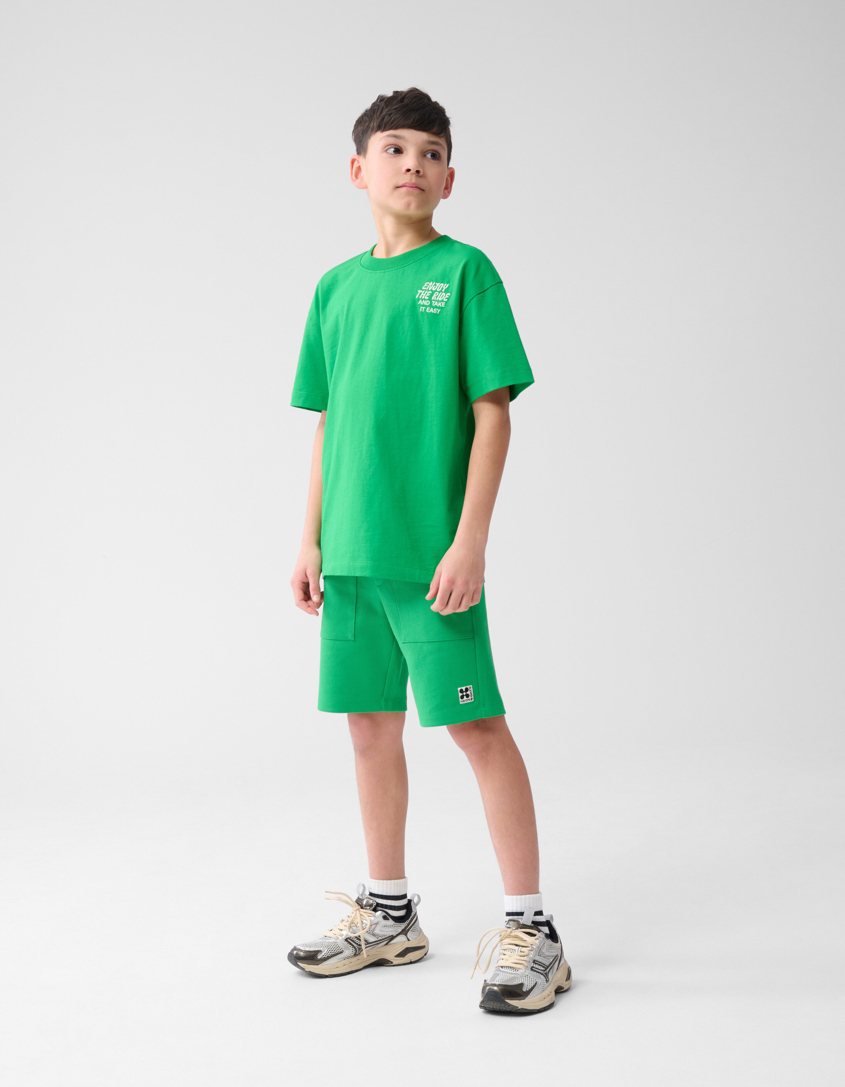 Pique Short Grün SHOEBY BOYS